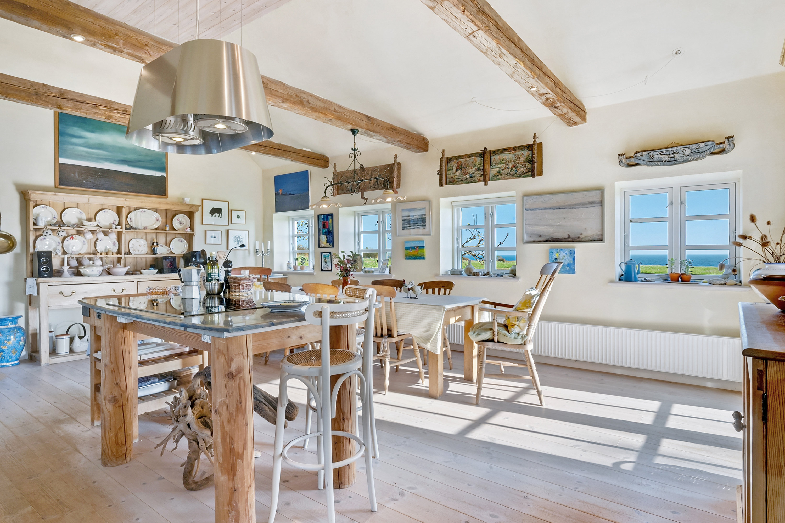 Fremhævet køkken alrum billede i fuldskærmstilstand. Billede af Havsmarken 1, 5970 Ærøskøbing