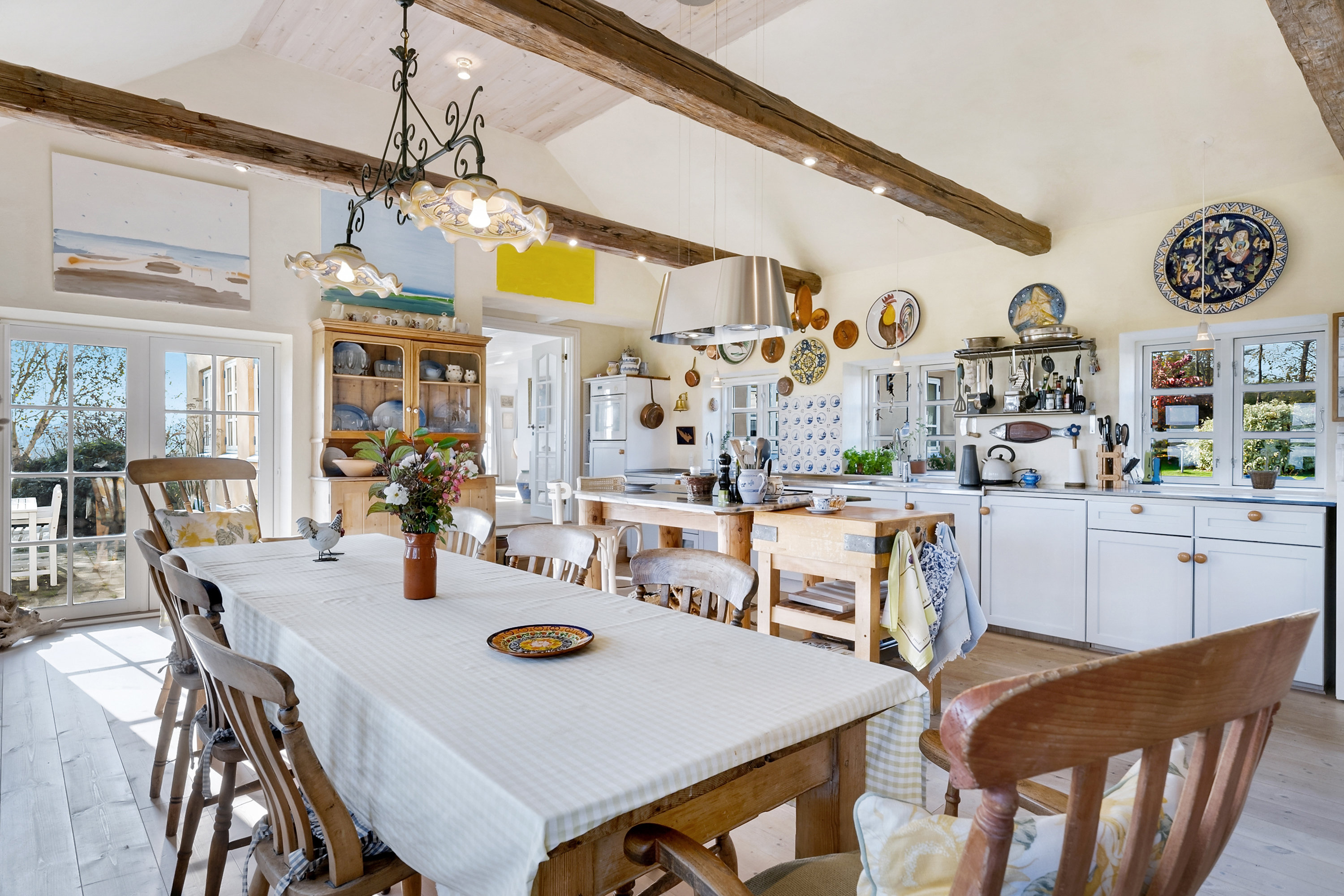 Fremhævet køkken alrum billede i fuldskærmstilstand. Billede af Havsmarken 1, 5970 Ærøskøbing