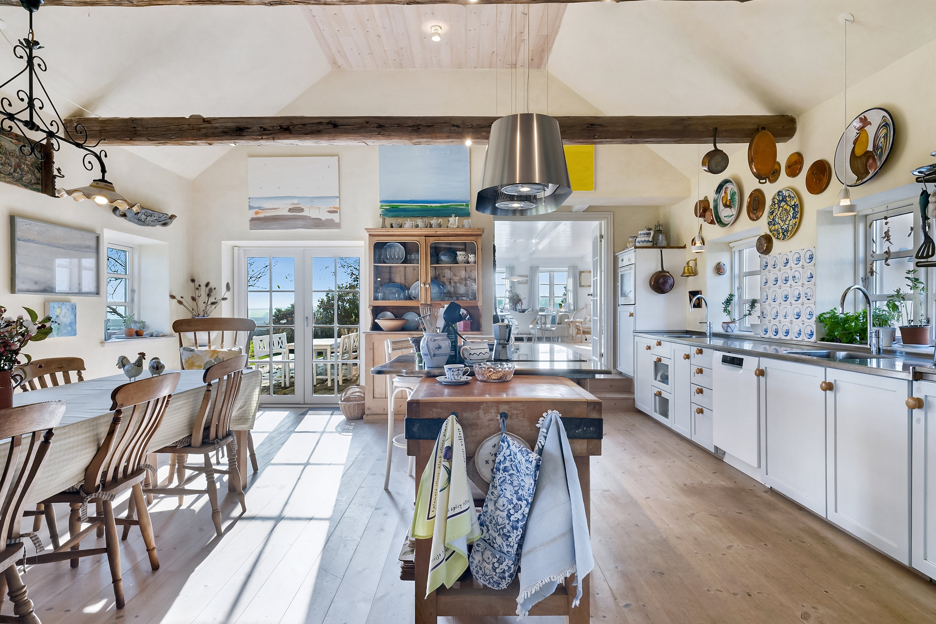 Fremhævet køkken alrum billede i fuldskærmstilstand. Billede af Havsmarken 1, 5970 Ærøskøbing