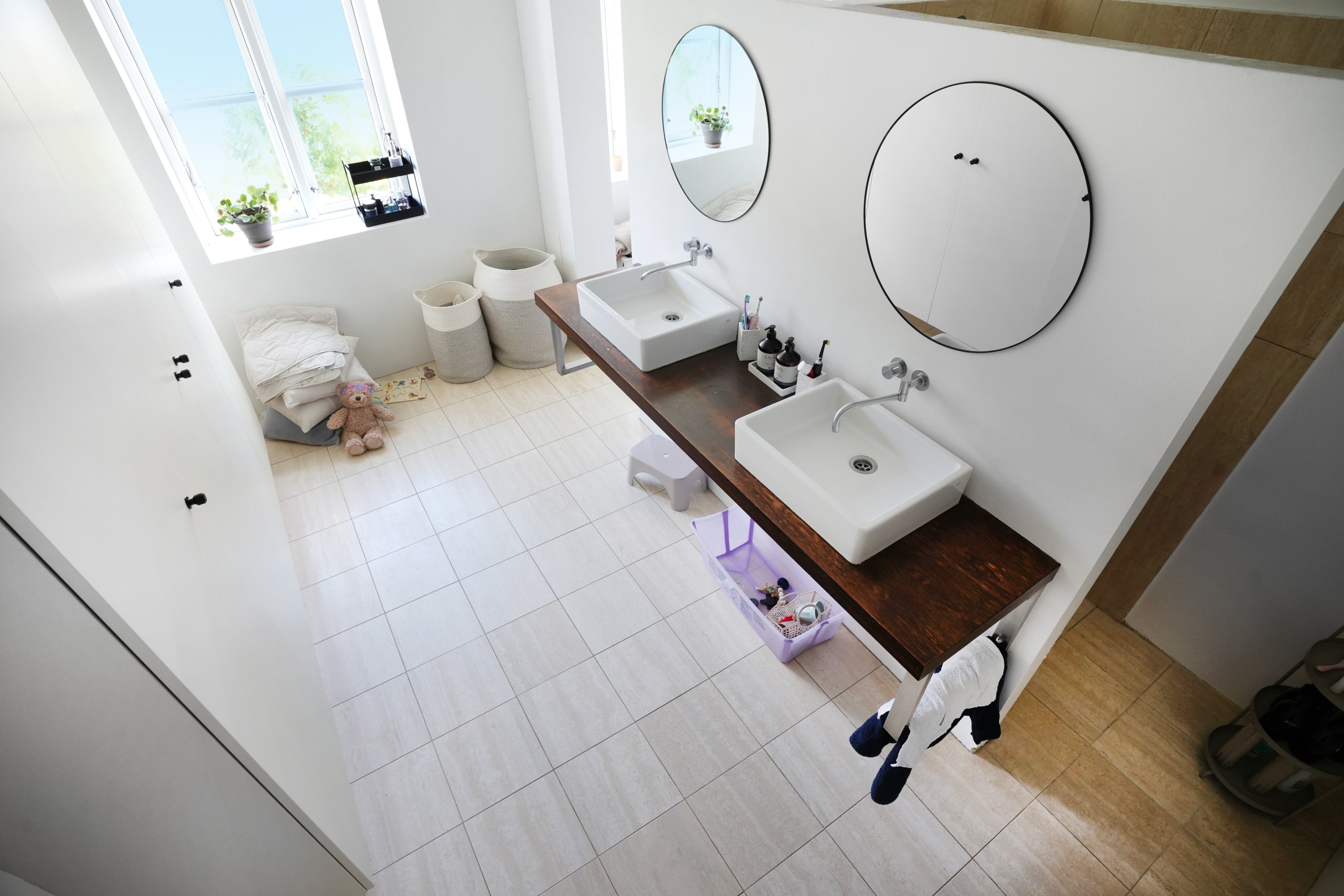 Fremhævet badeværelse billede i fuldskærmstilstand. Billede af Vibekegade 17, 2100 København Ø