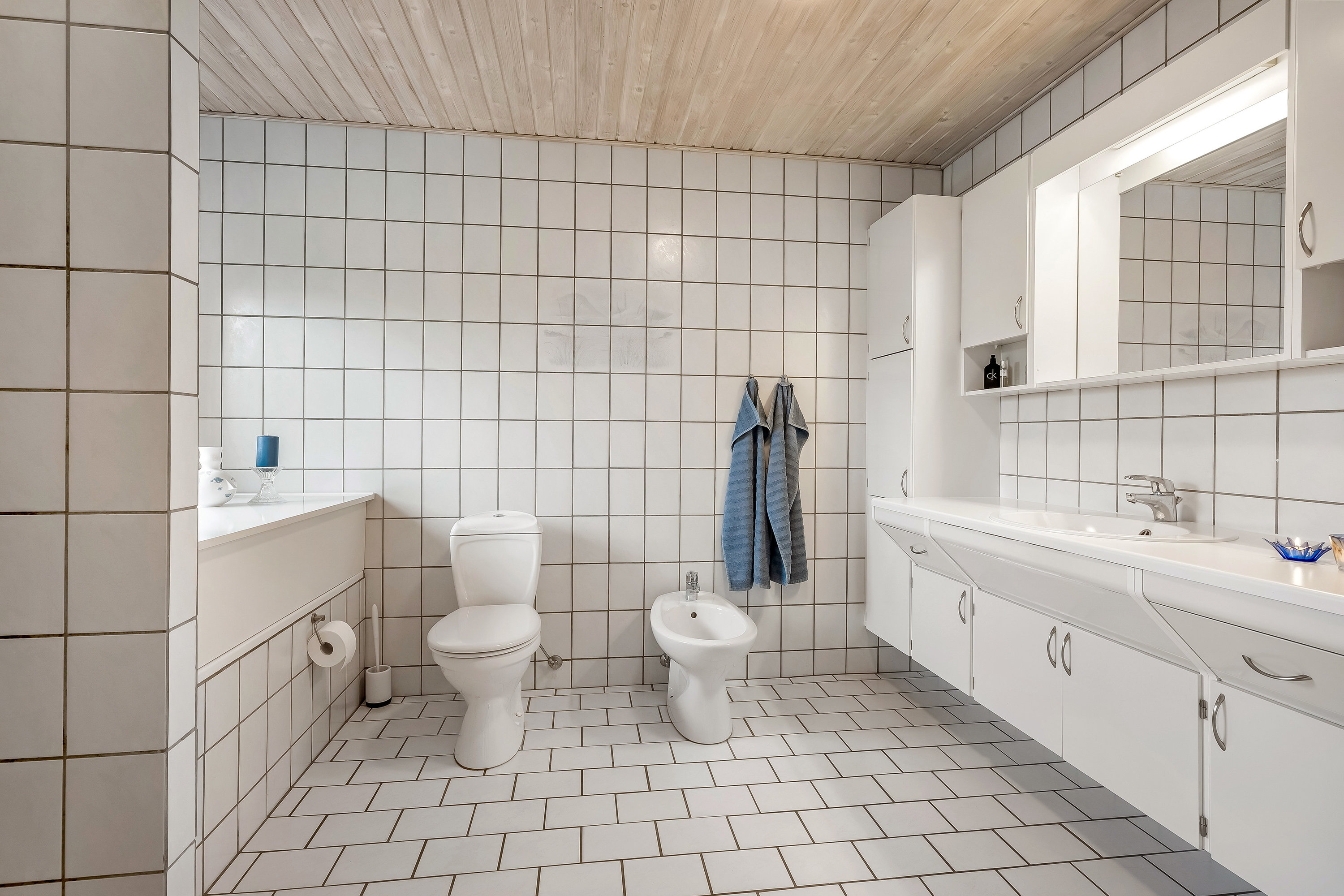 Fremhævet badeværelse billede i fuldskærmstilstand. Billede af Hornshøjparken 137, 7500 Holstebro