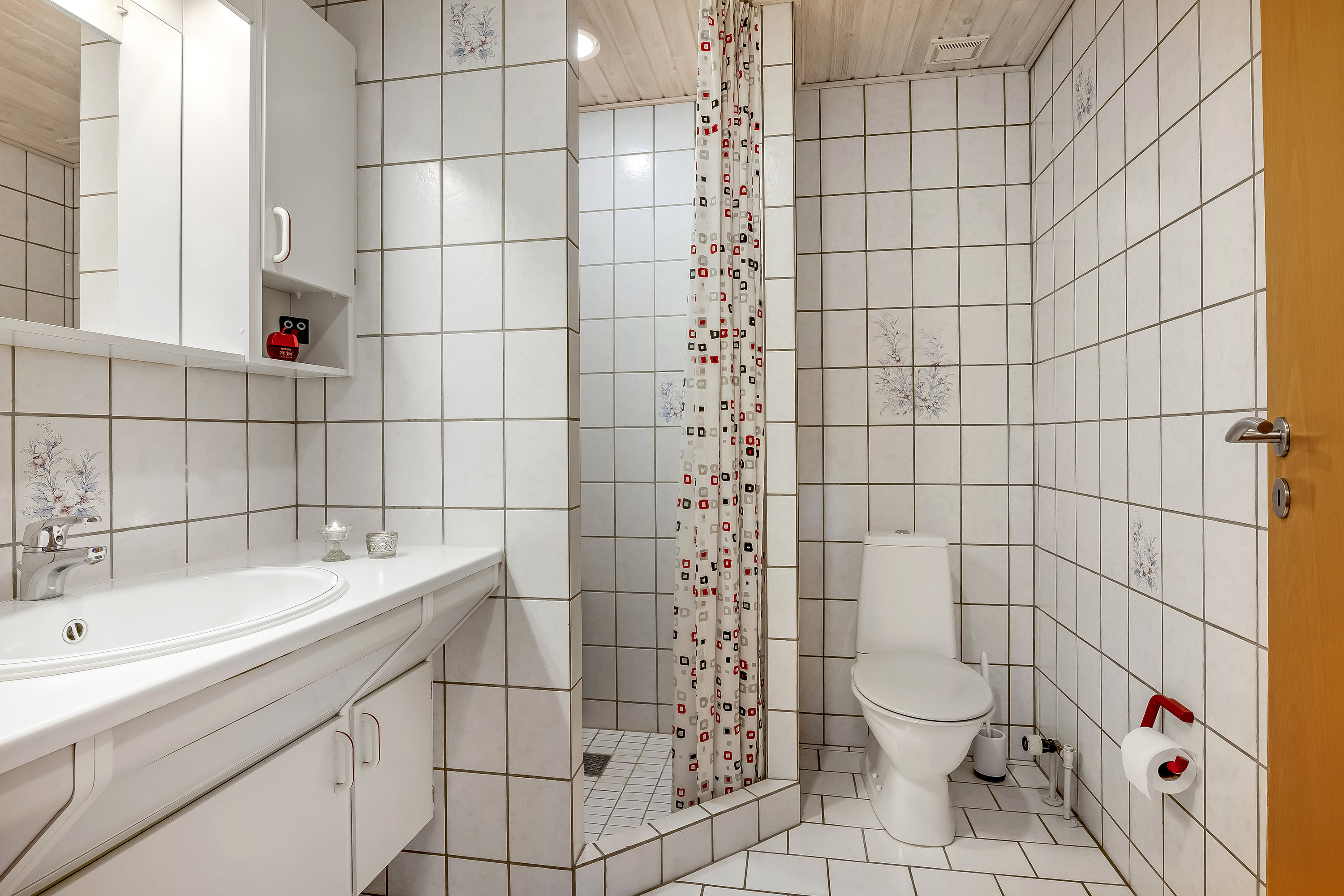 Fremhævet badeværelse billede i fuldskærmstilstand. Billede af Hornshøjparken 137, 7500 Holstebro