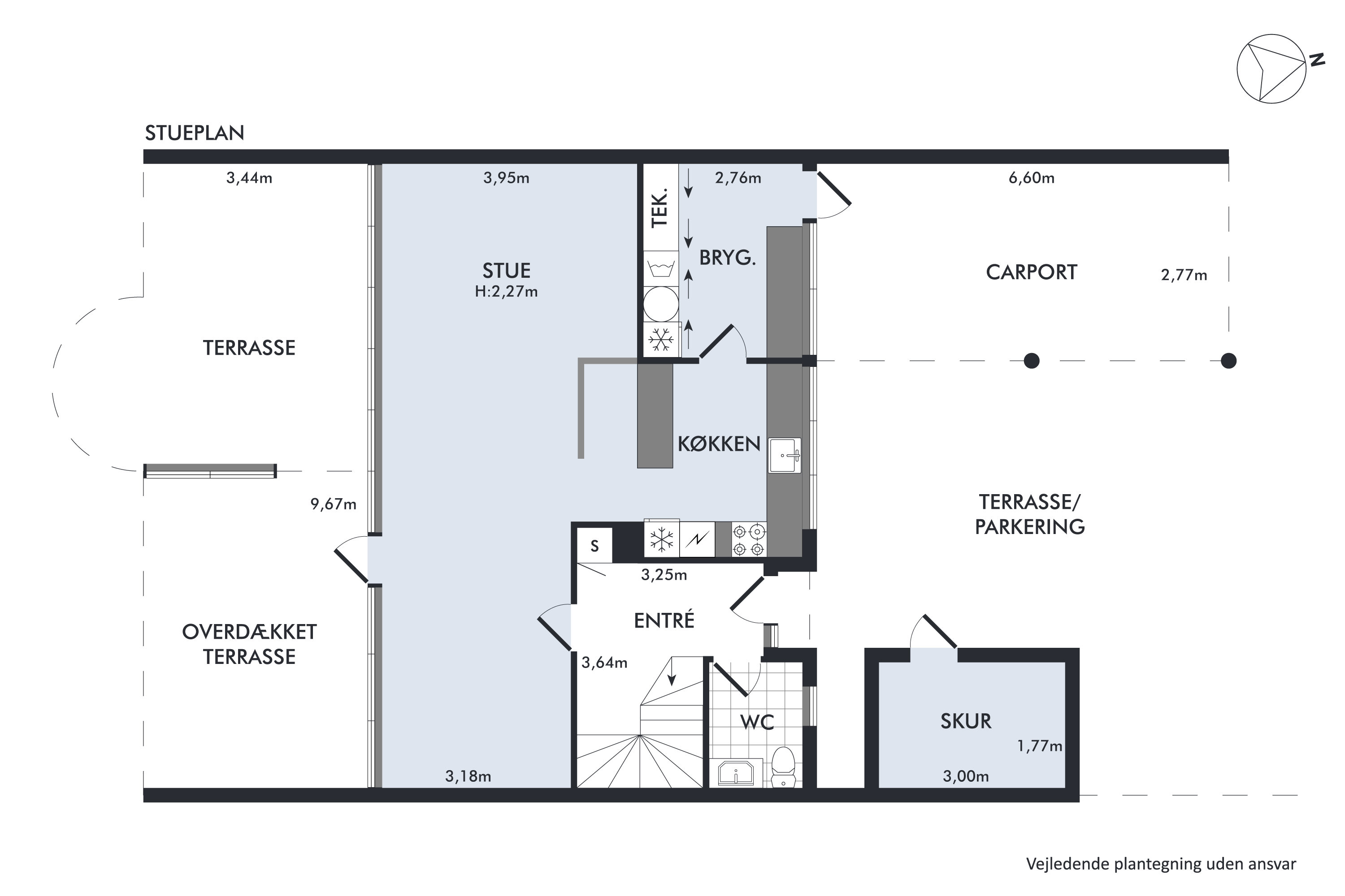 Plantegninger billede af Apollovej 125, Torsted, 8700 Horsens