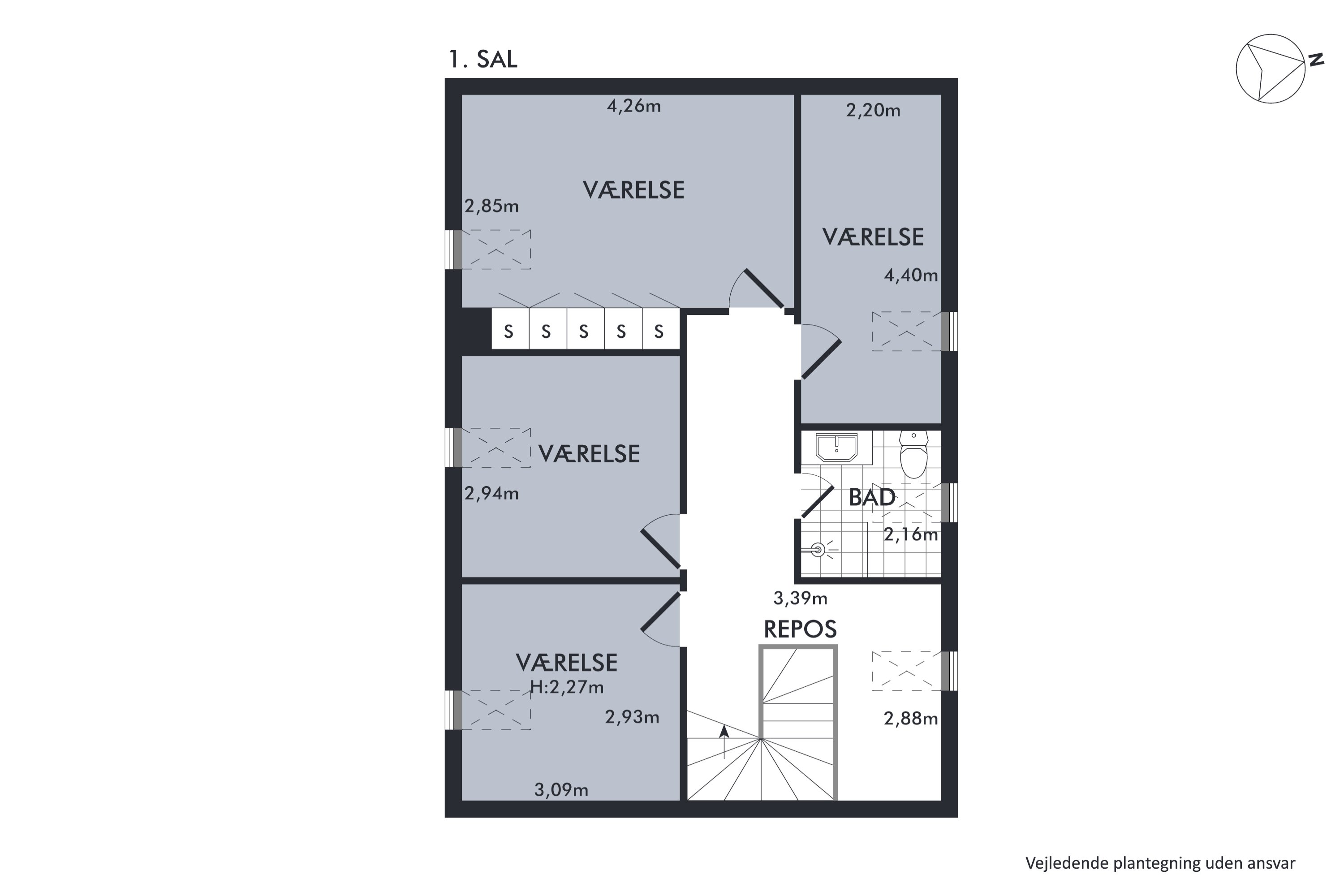 Plantegninger billede af Apollovej 125, Torsted, 8700 Horsens