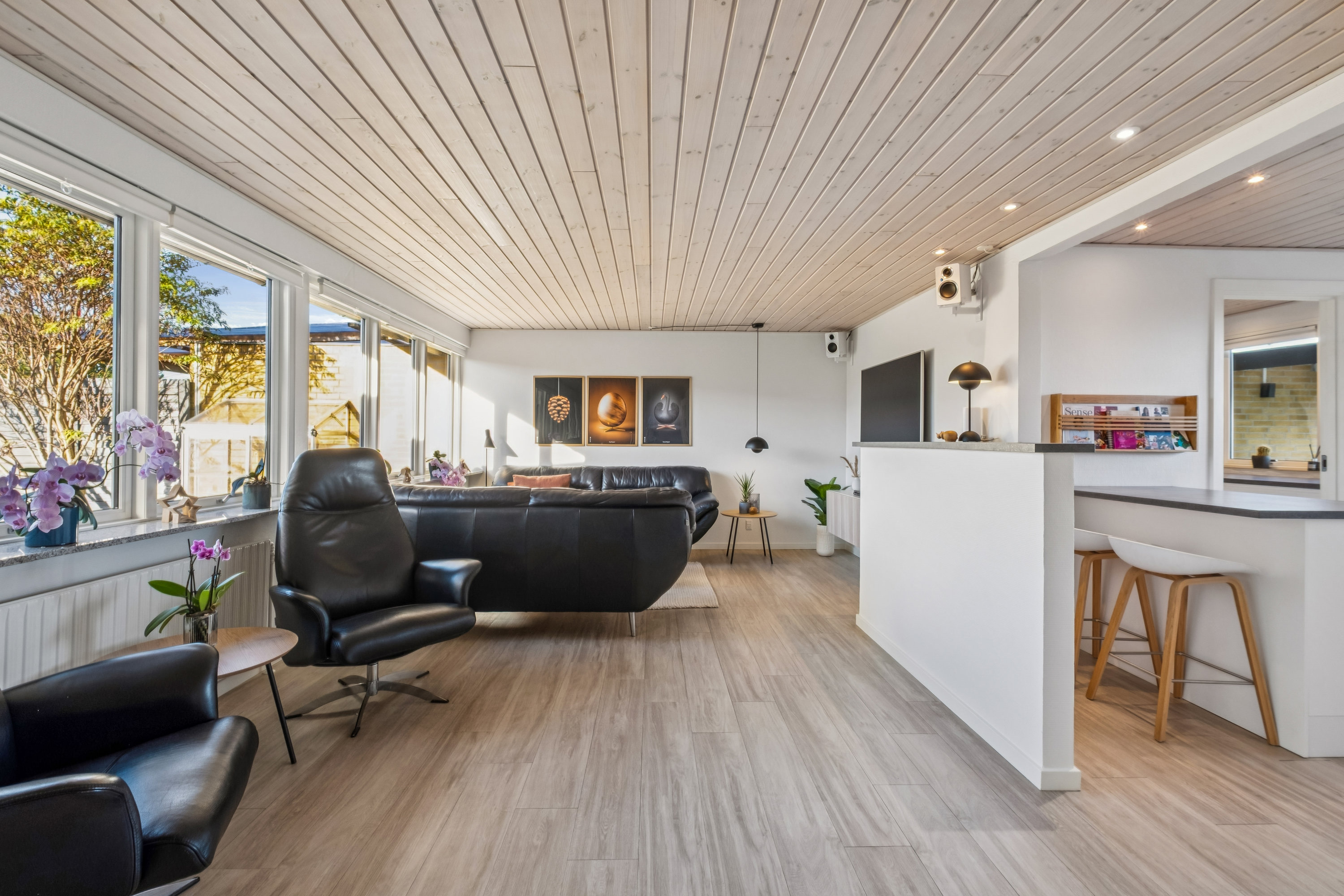 Fremhævet stue billede i fuldskærmstilstand. Billede af Apollovej 125, Torsted, 8700 Horsens