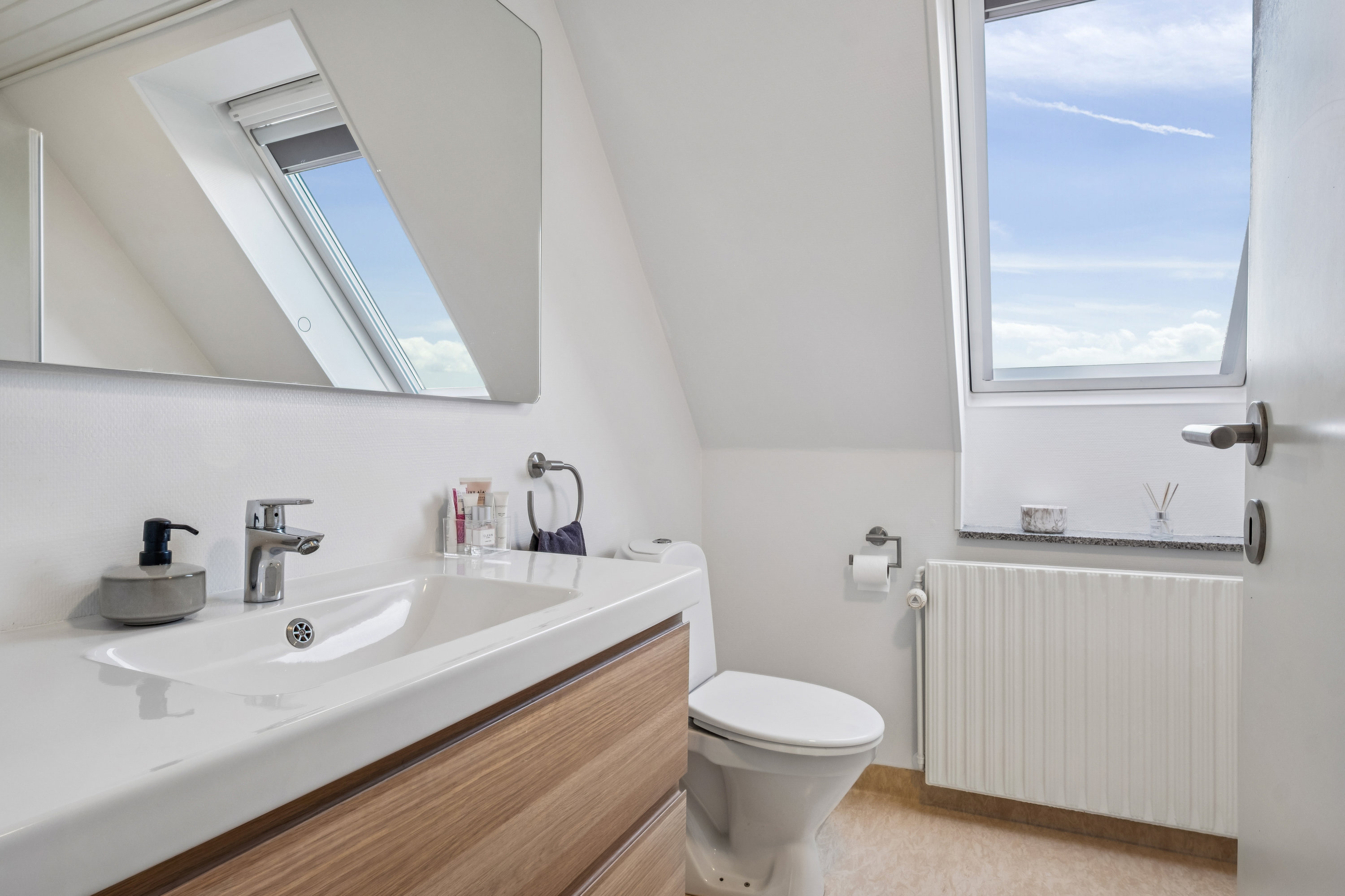 Fremhævet badeværelse billede i fuldskærmstilstand. Billede af Apollovej 125, Torsted, 8700 Horsens