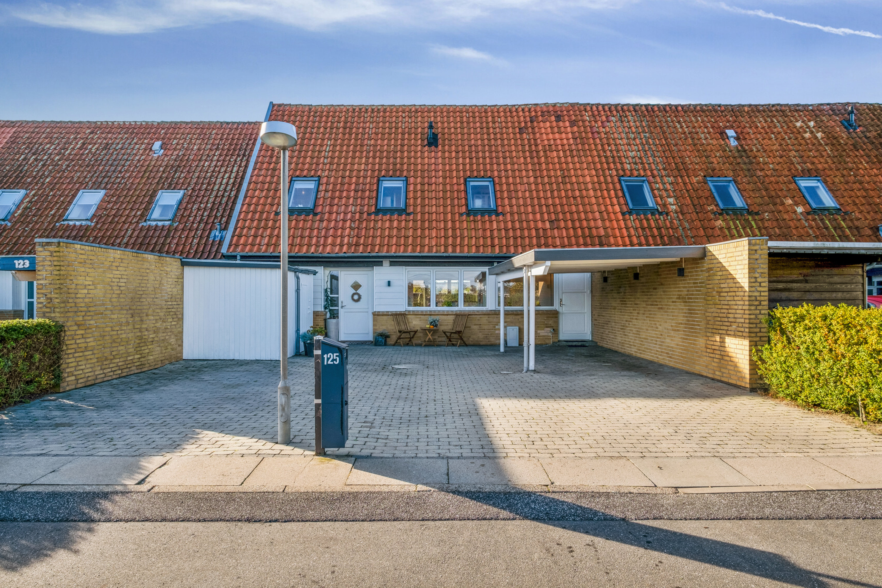 Miniaturebillede 1: facade. Billede af Apollovej 125, Torsted, 8700 Horsens