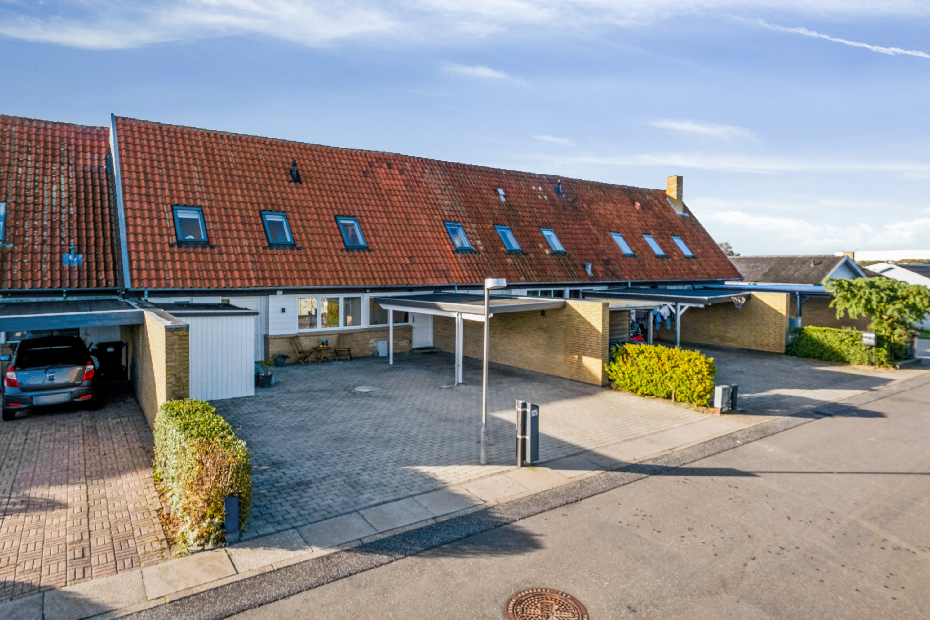 Fremhævet set fra vejen billede i fuldskærmstilstand. Billede af Apollovej 125, Torsted, 8700 Horsens