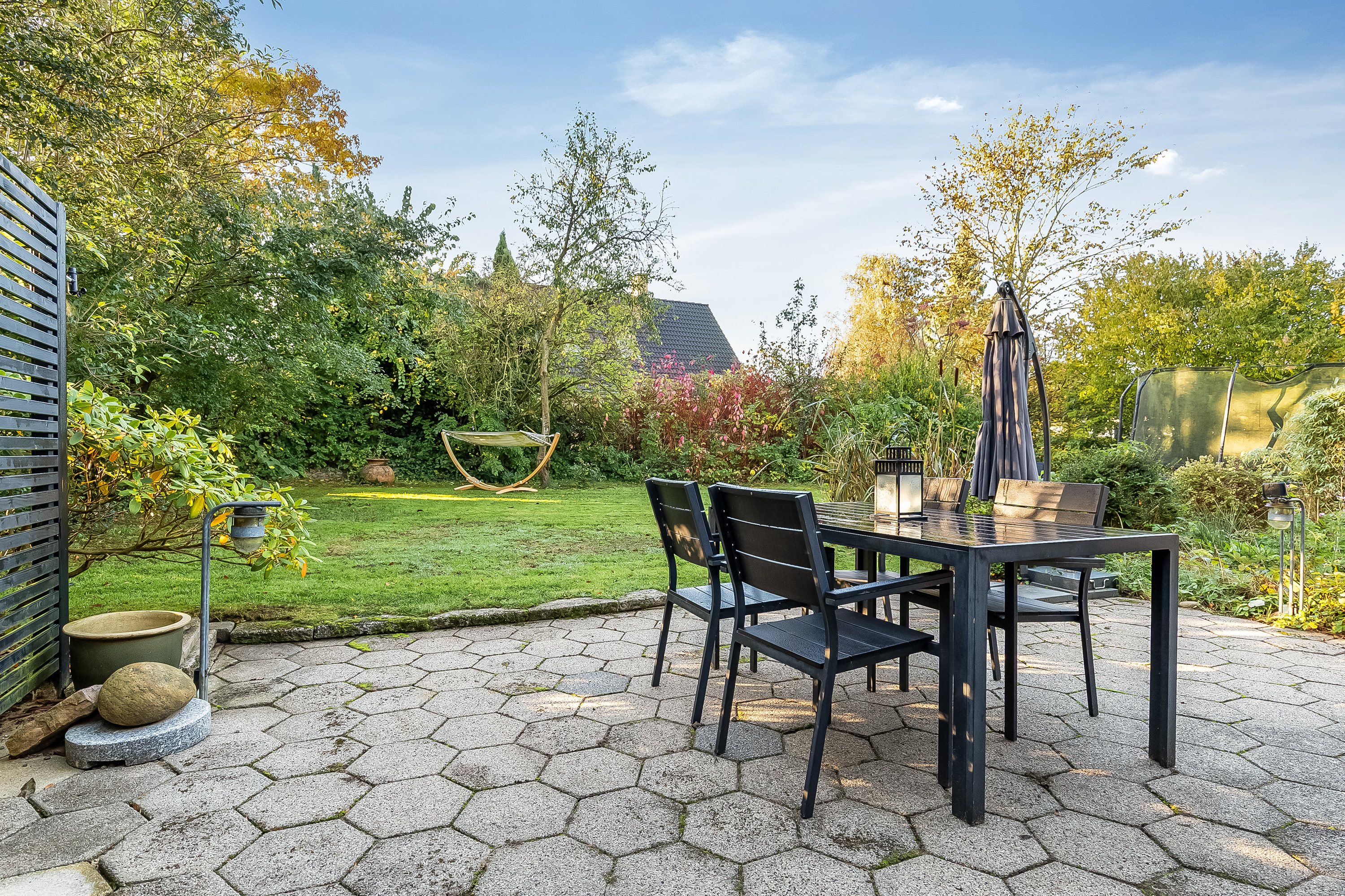 Fremhævet terrasse billede i fuldskærmstilstand. Billede af Mariavej 1, 6091 Bjert