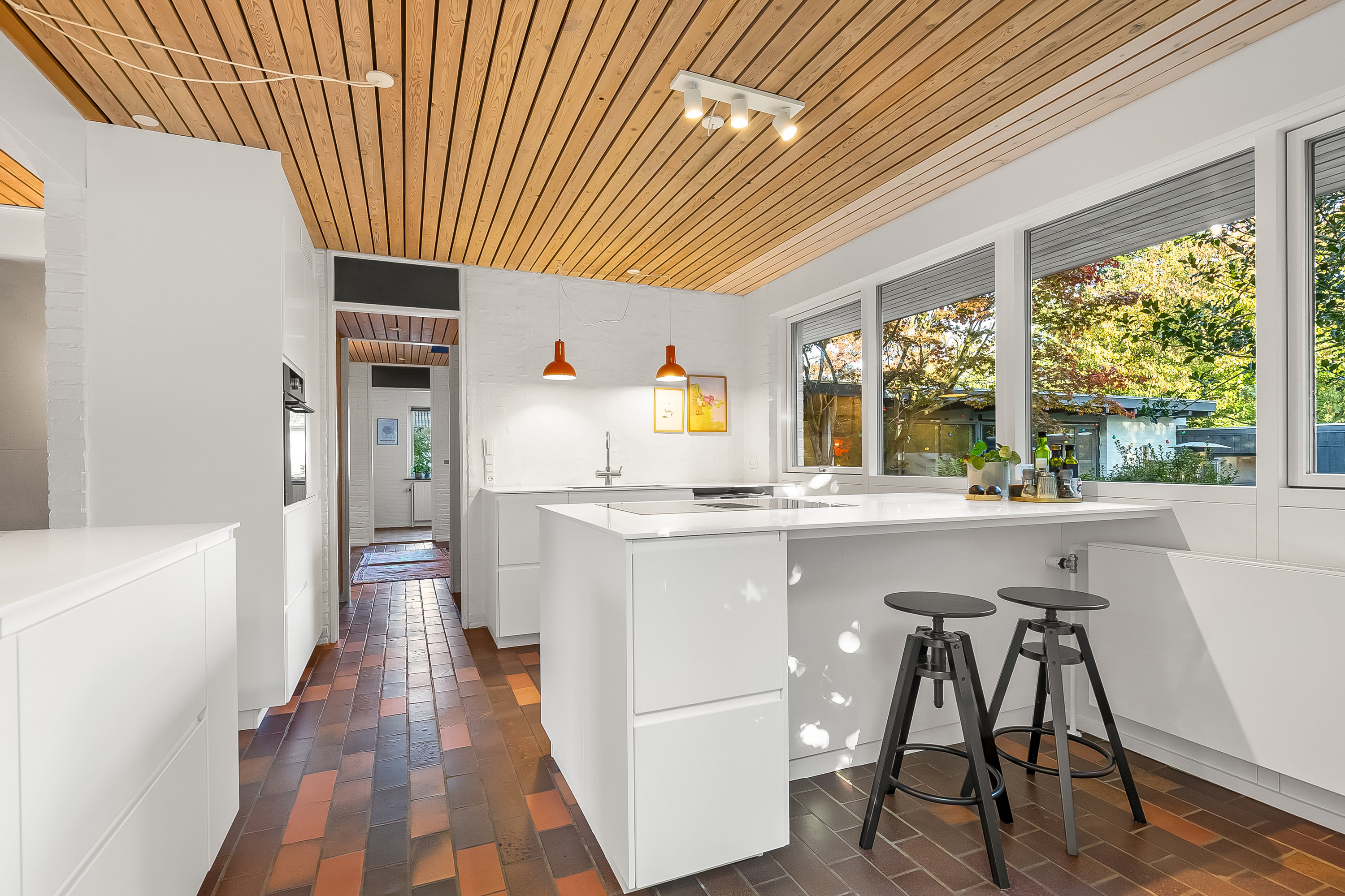 Fremhævet køkken billede i fuldskærmstilstand. Billede af Mariavej 1, 6091 Bjert