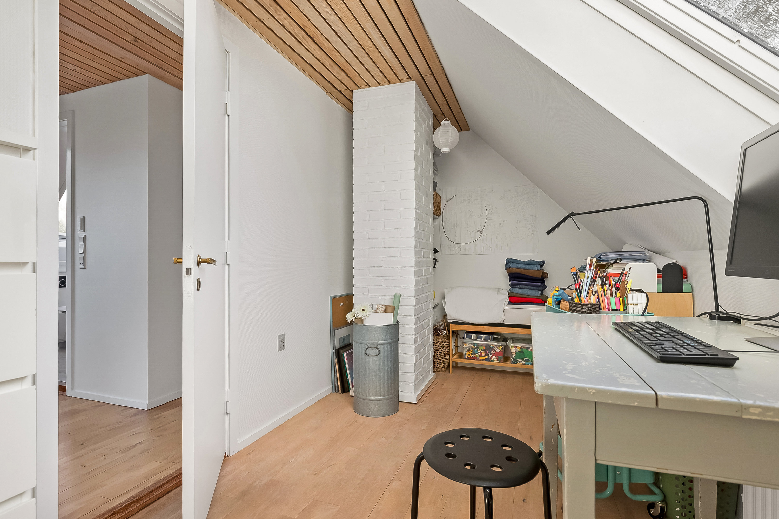 Fremhævet værelse billede i fuldskærmstilstand. Billede af Mariavej 1, 6091 Bjert