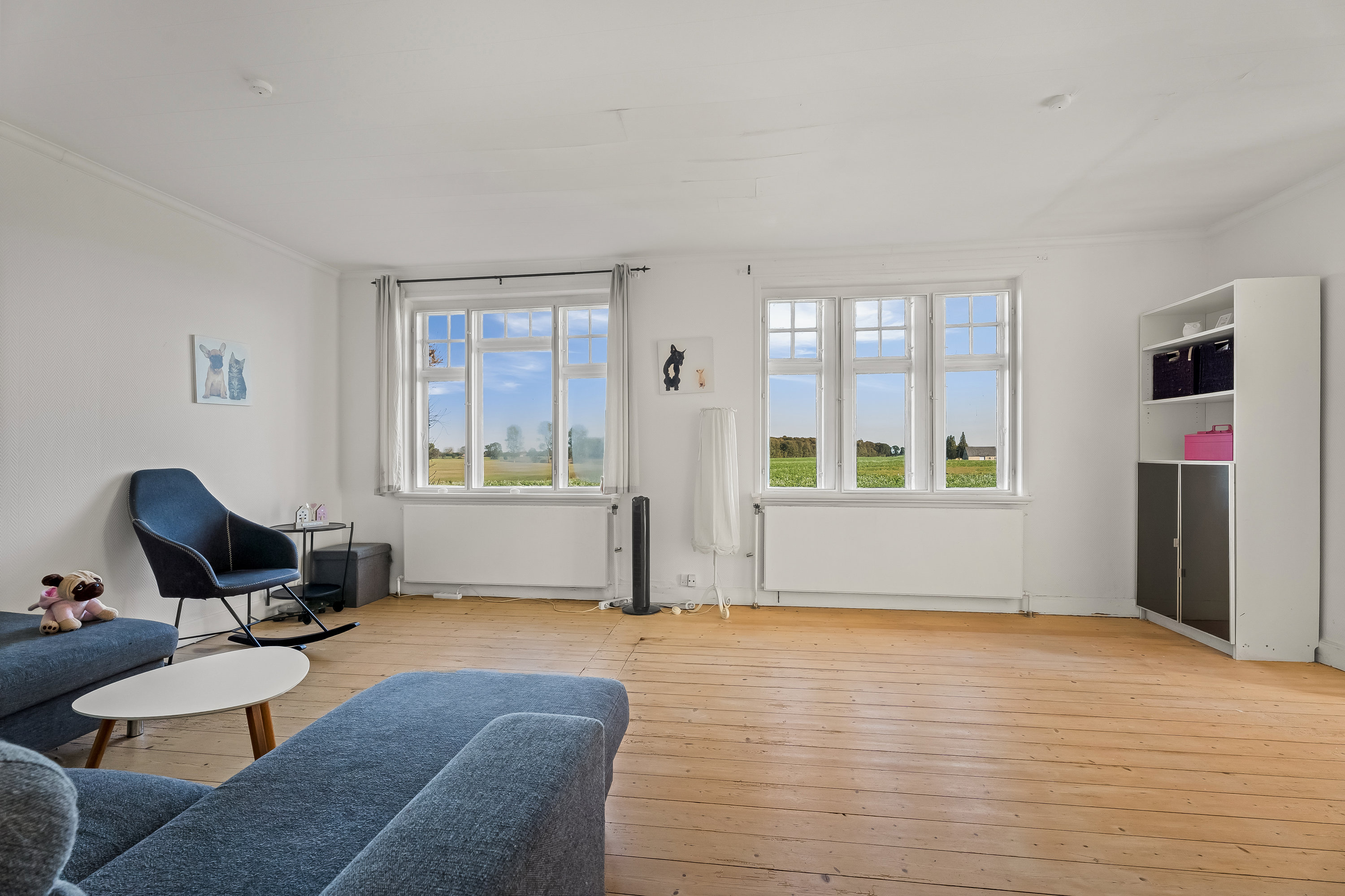 Fremhævet stue billede i fuldskærmstilstand. Billede af Lillebrændevej 62, Torkilstrup, 4850 Stubbekøbing