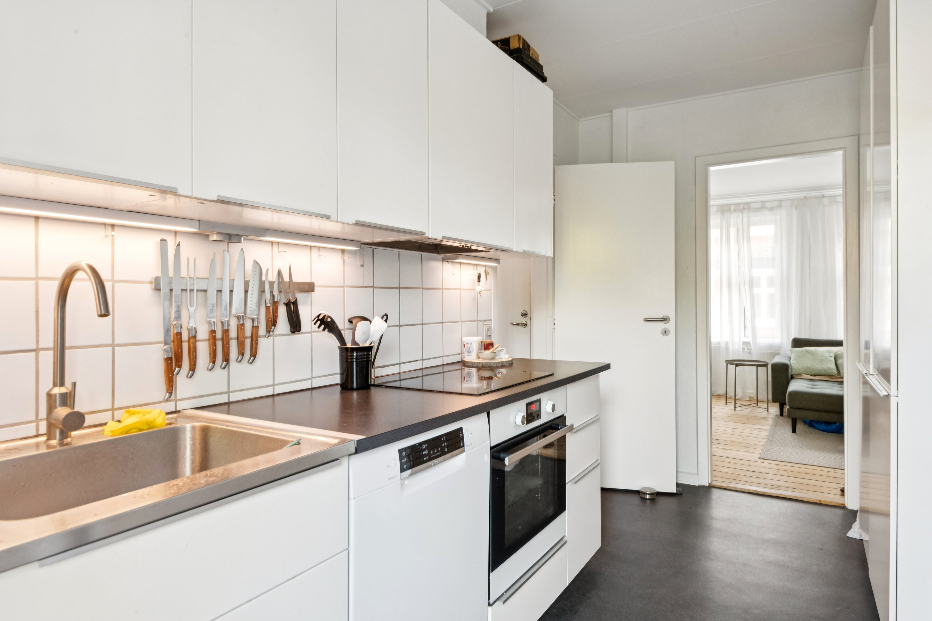 Fremhævet køkken billede i fuldskærmstilstand. Billede af Dalgasgade 11, 1., 9000 Aalborg