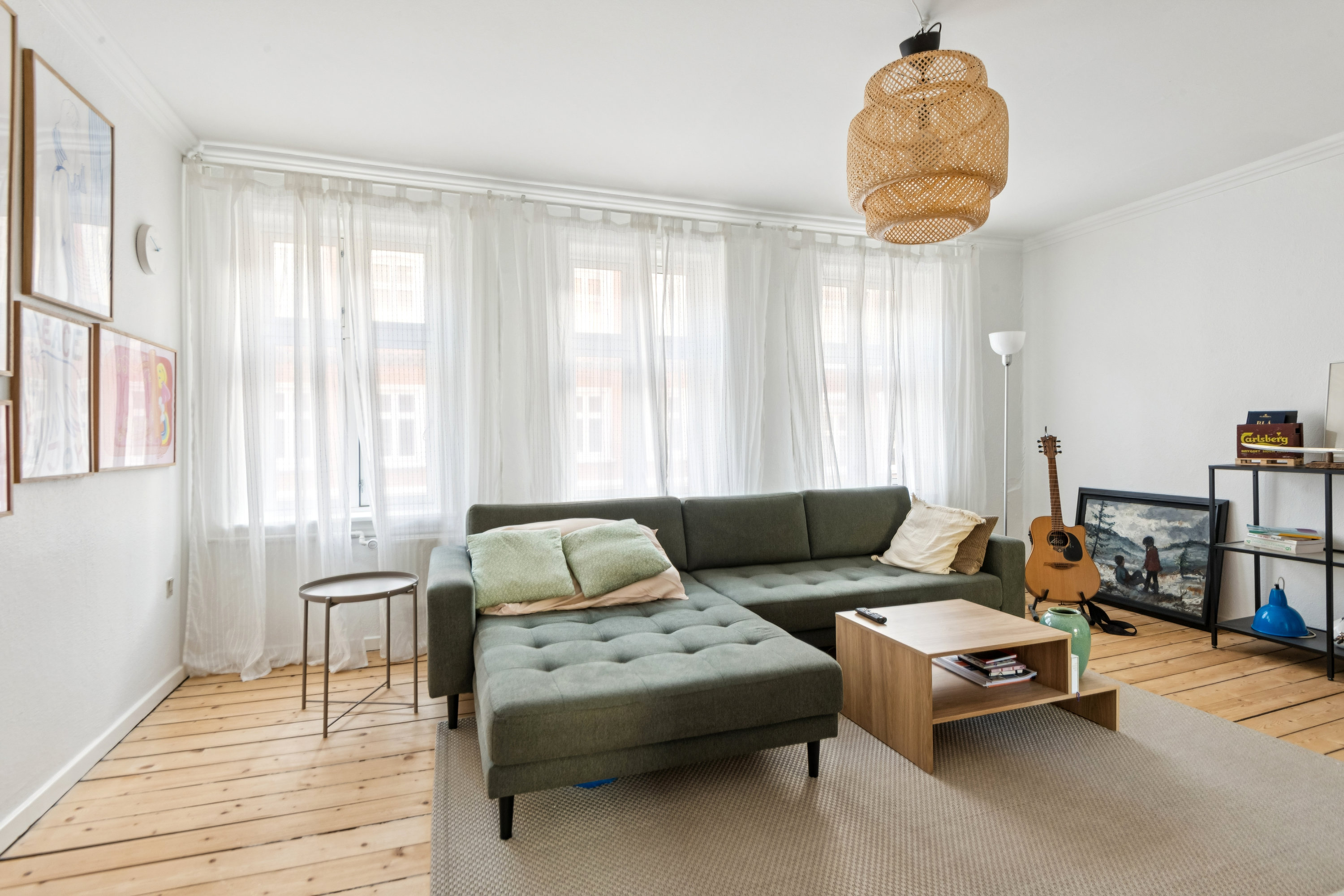 Fremhævet stue billede i fuldskærmstilstand. Billede af Dalgasgade 11, 1., 9000 Aalborg