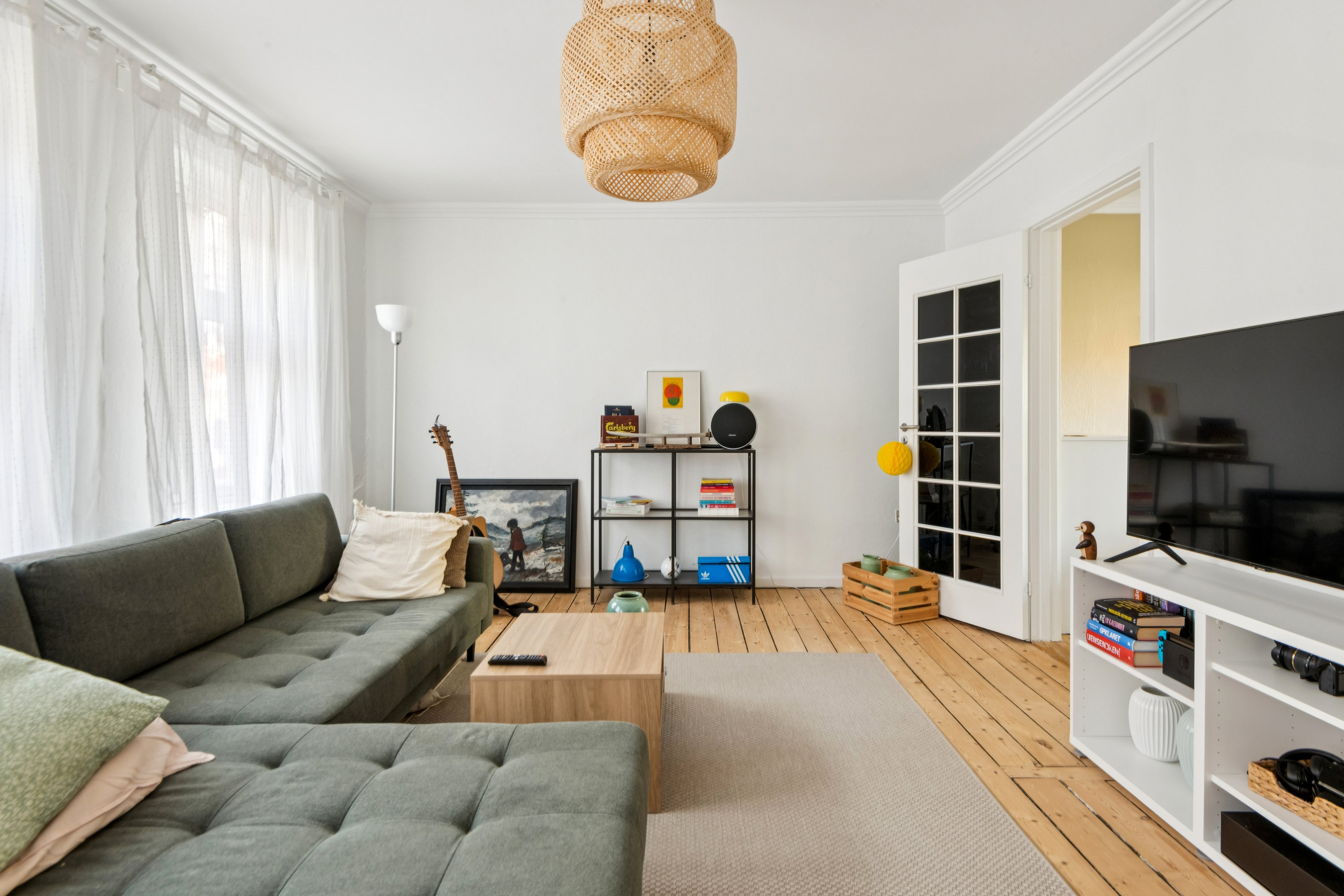 Fremhævet stue billede i fuldskærmstilstand. Billede af Dalgasgade 11, 1., 9000 Aalborg