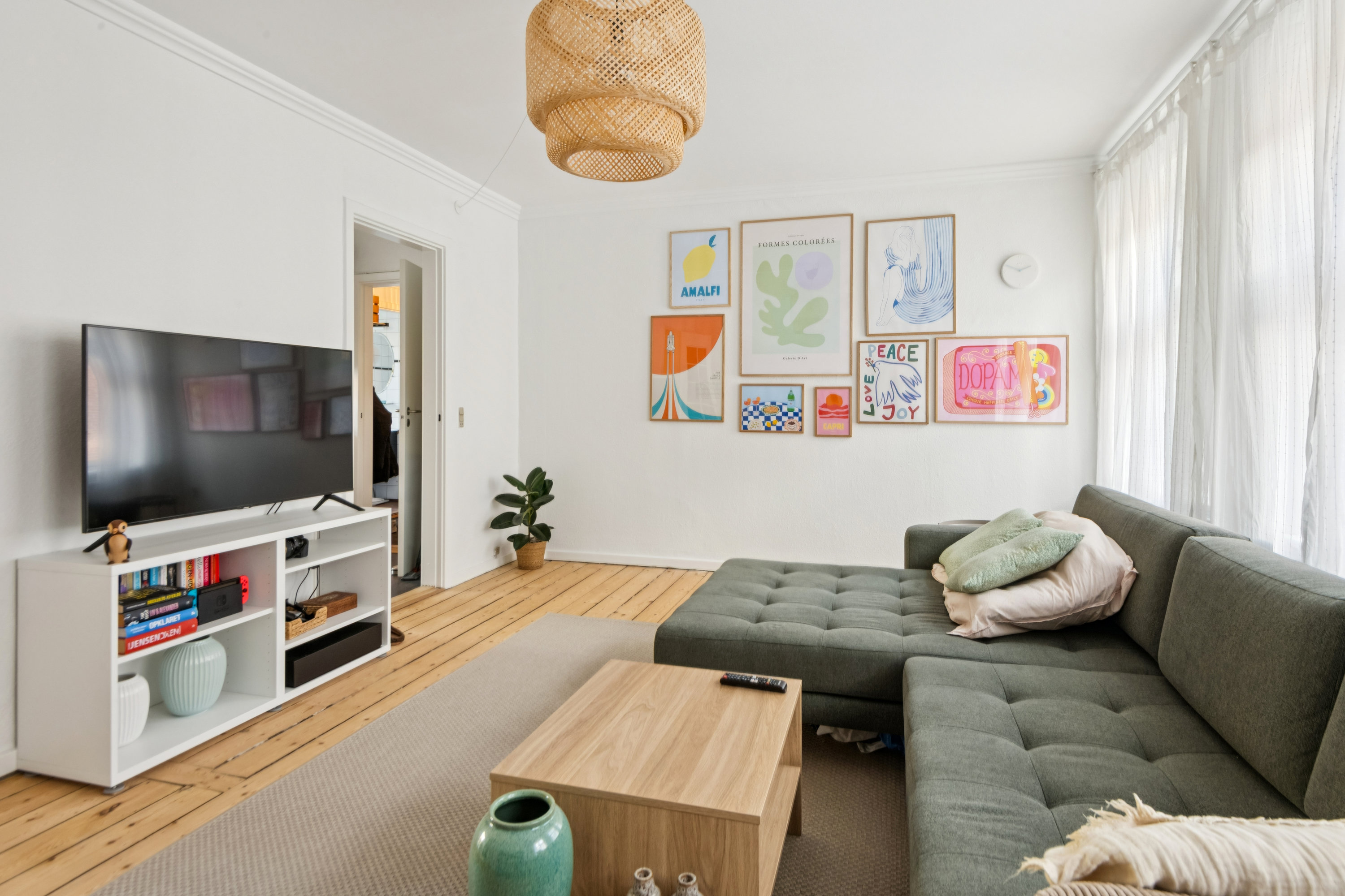 Miniaturebillede 2: stue. Billede af Dalgasgade 11, 1., 9000 Aalborg