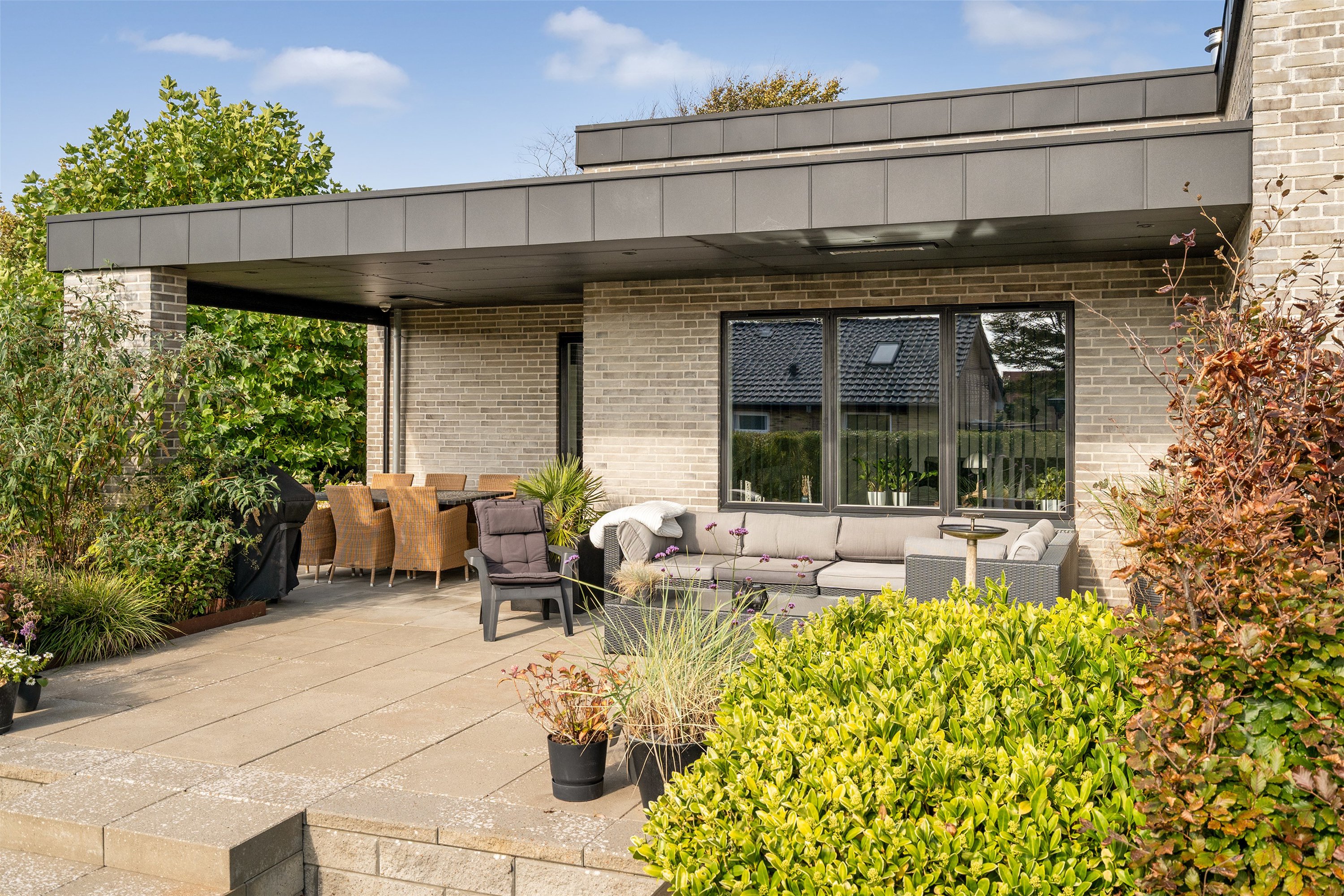 Fremhævet terrasse billede i fuldskærmstilstand. Billede af Hjortevej 8, 6715 Esbjerg N