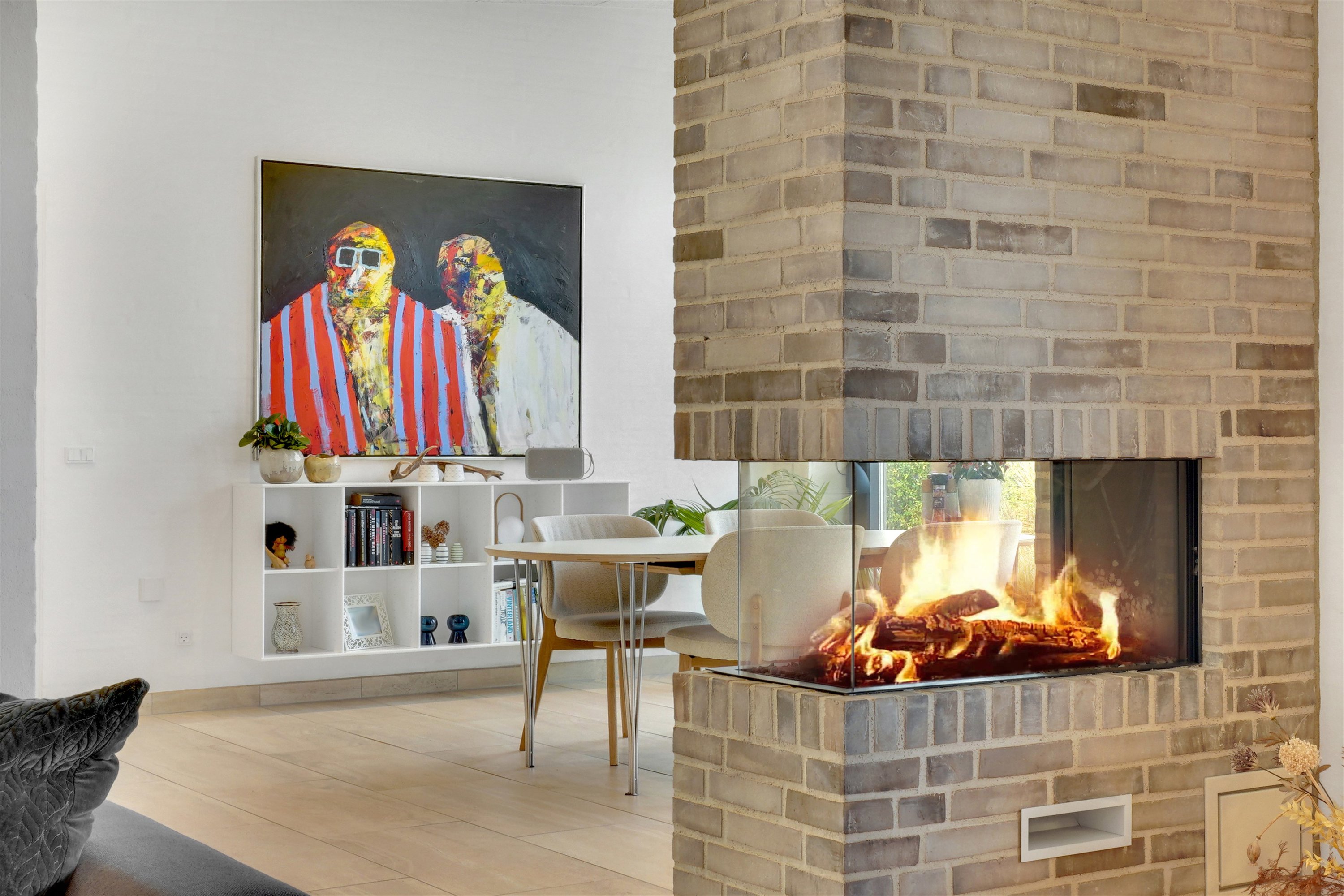 Fremhævet stue billede i fuldskærmstilstand. Billede af Hjortevej 8, 6715 Esbjerg N