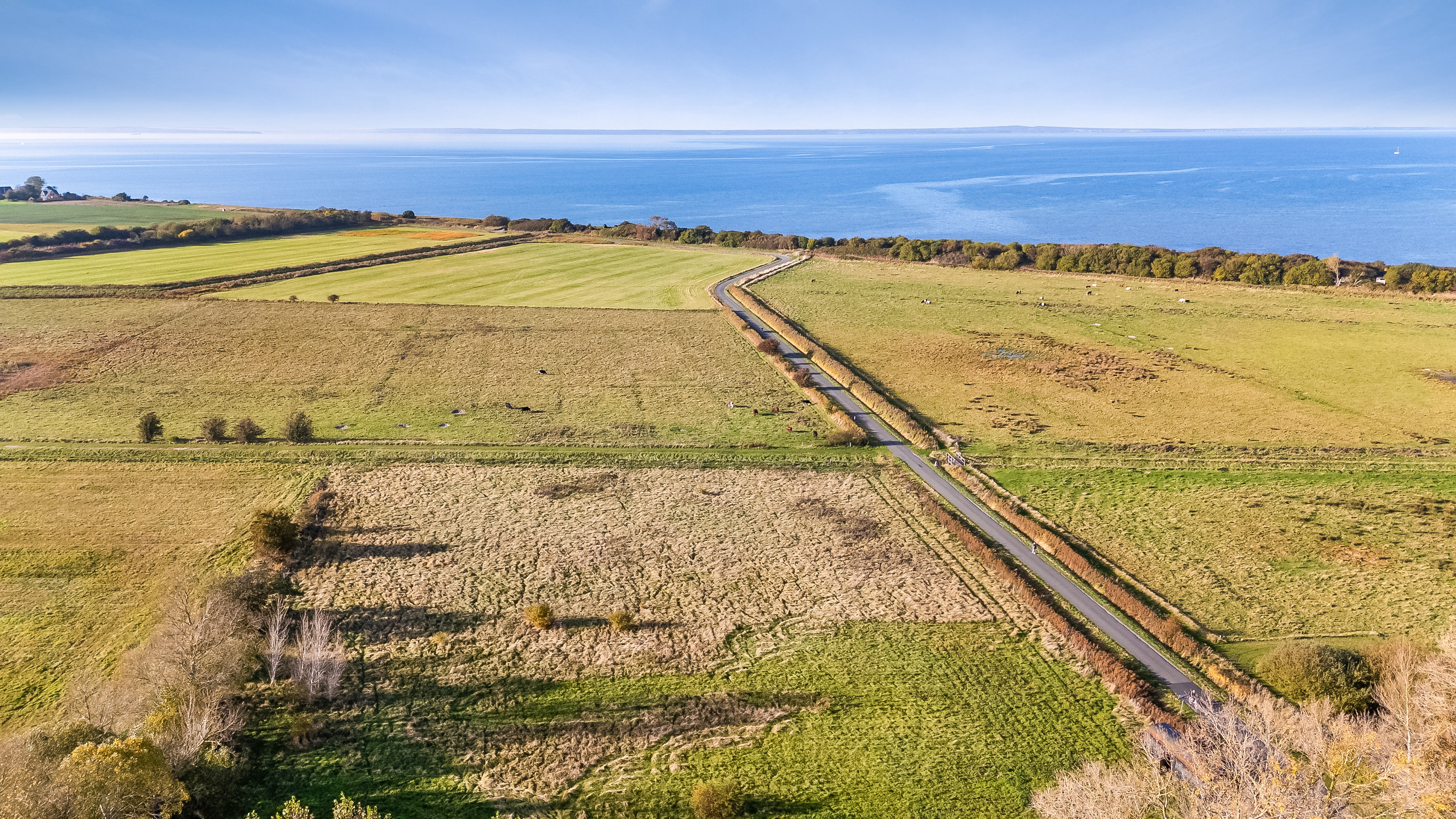 Fremhævet luftfoto billede i fuldskærmstilstand. Billede af Trondheimparken 48, 5400 Bogense