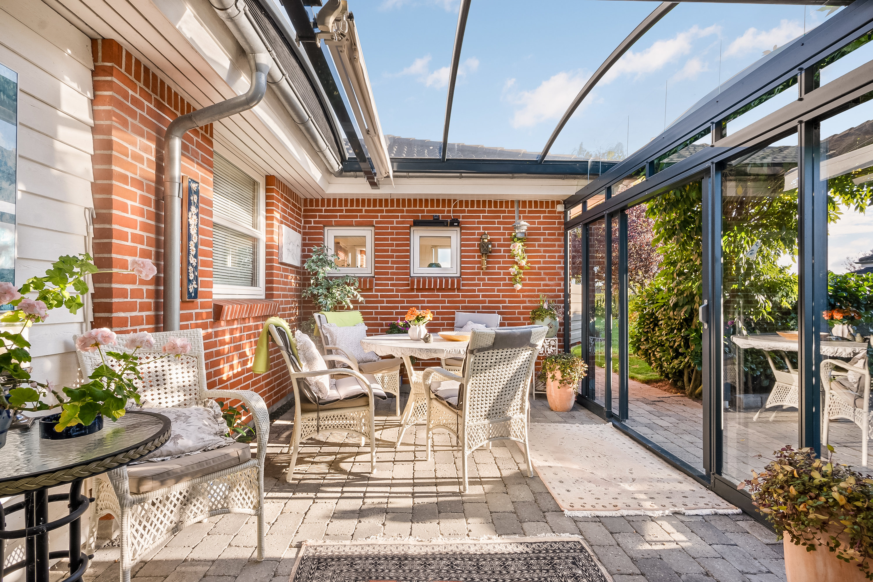 Miniaturebillede 2: udestue. Billede af Trondheimparken 48, 5400 Bogense