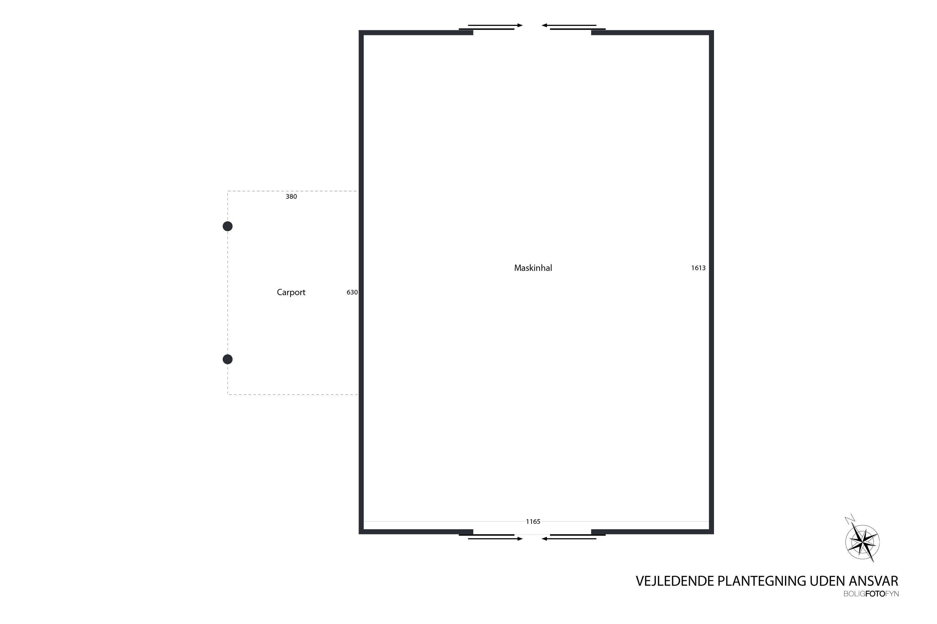 Plantegninger billede af Pårupvej 20, Skellerup, 5540 Ullerslev