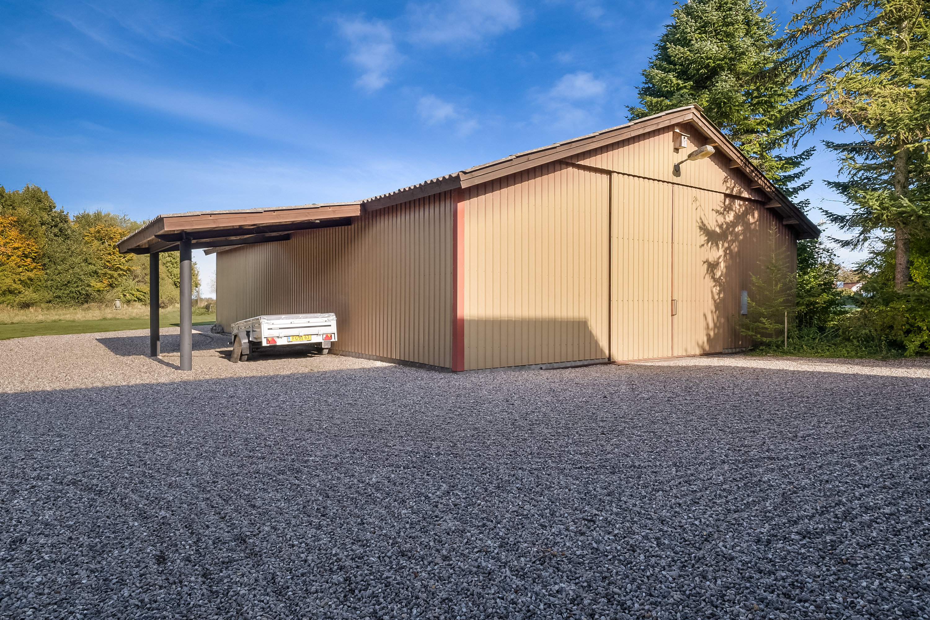 Fremhævet facade billede i fuldskærmstilstand. Billede af Pårupvej 20, Skellerup, 5540 Ullerslev