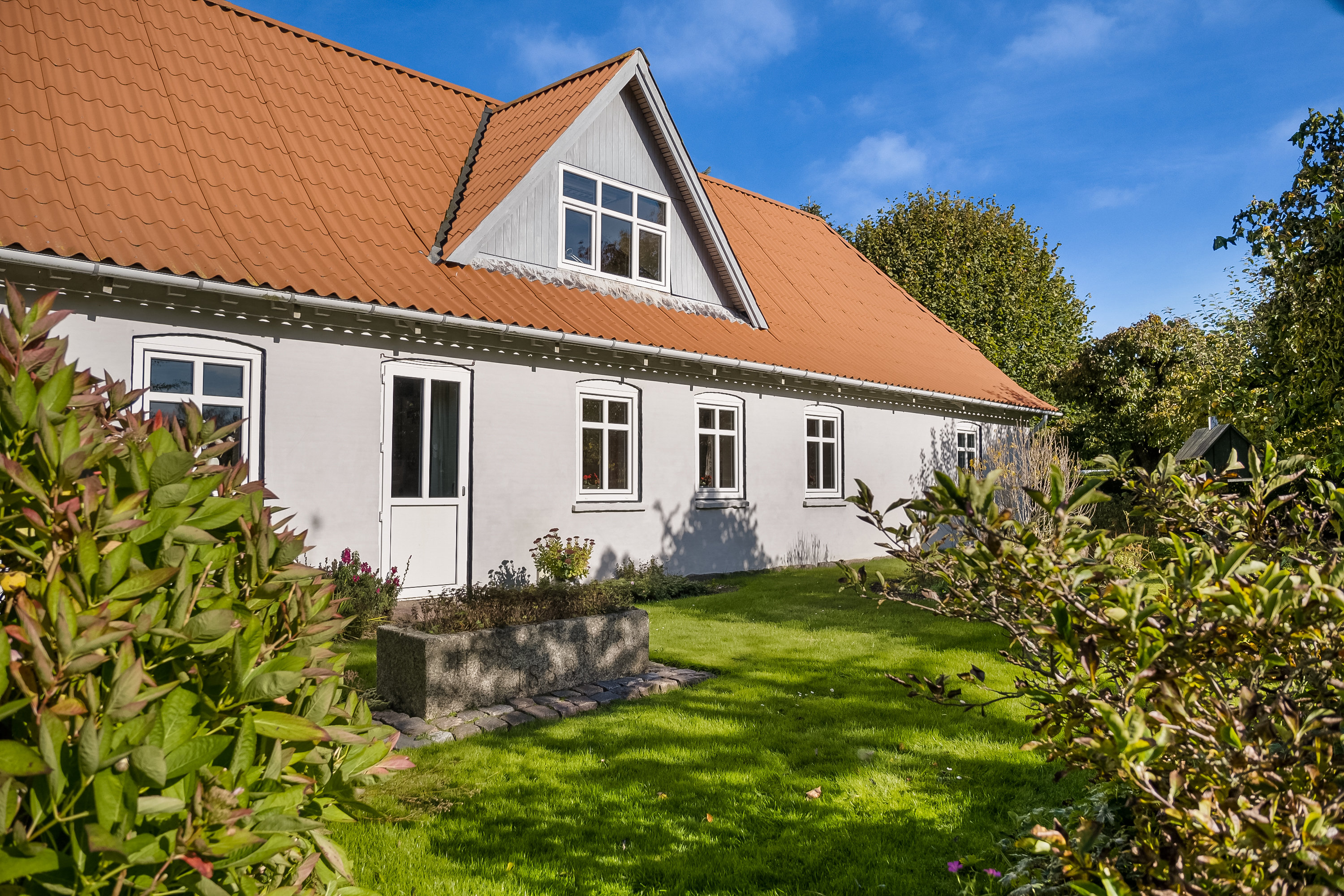 Fremhævet facade billede i fuldskærmstilstand. Billede af Pårupvej 20, Skellerup, 5540 Ullerslev