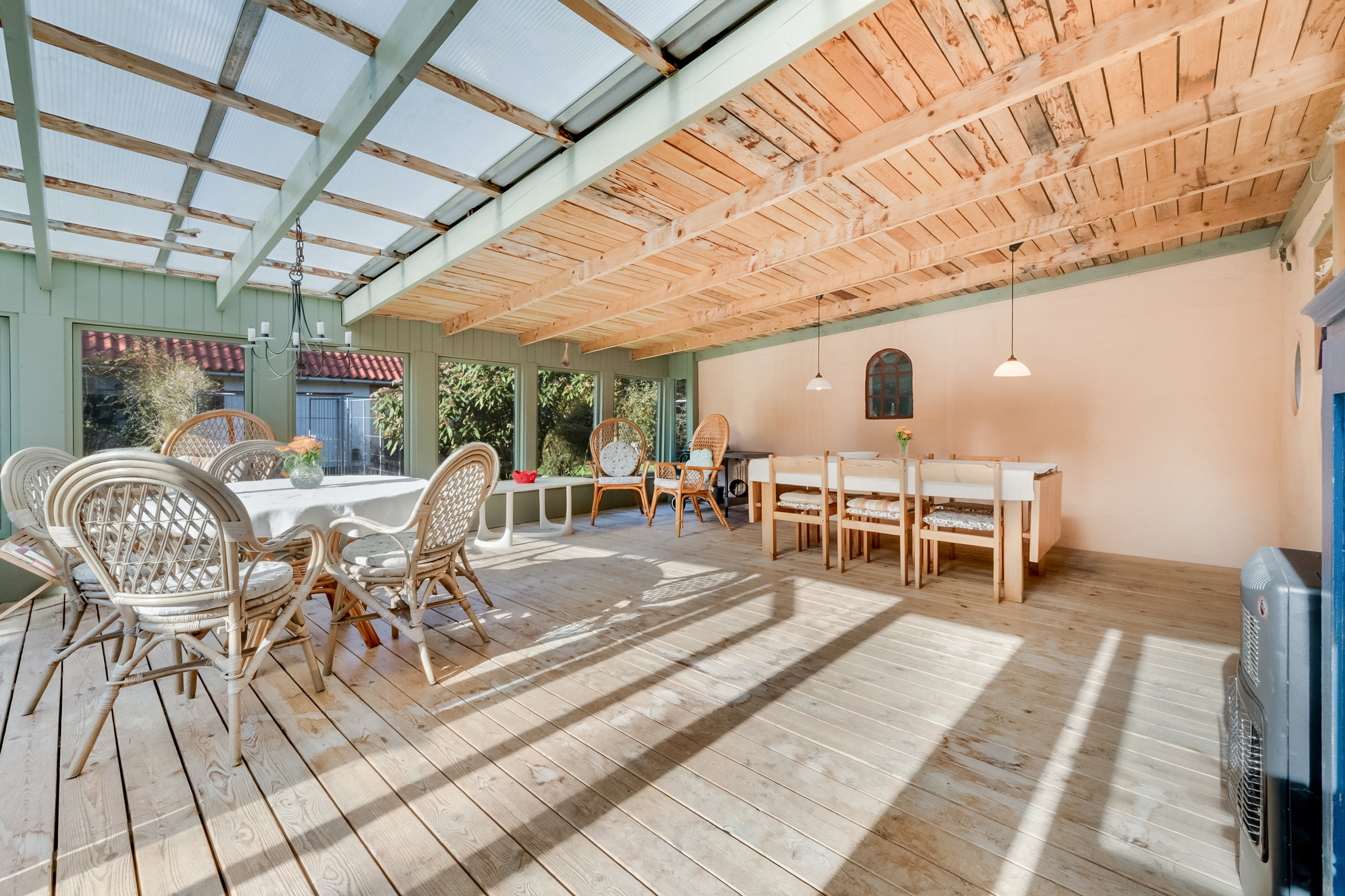 Fremhævet overdækket terrasse billede i fuldskærmstilstand. Billede af Pårupvej 20, Skellerup, 5540 Ullerslev