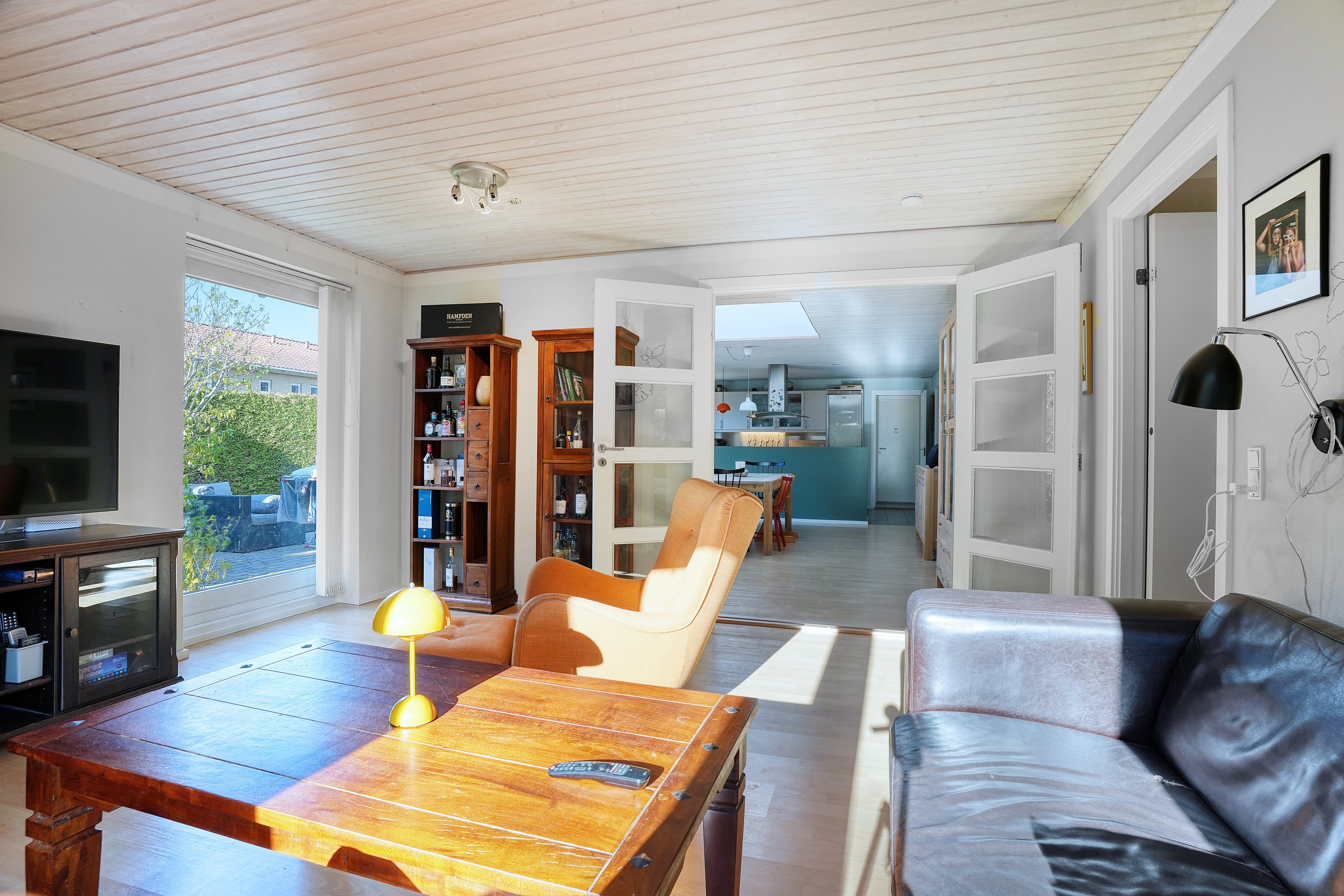 Fremhævet stue billede i fuldskærmstilstand. Billede af Mølleengen 2, 3550 Slangerup