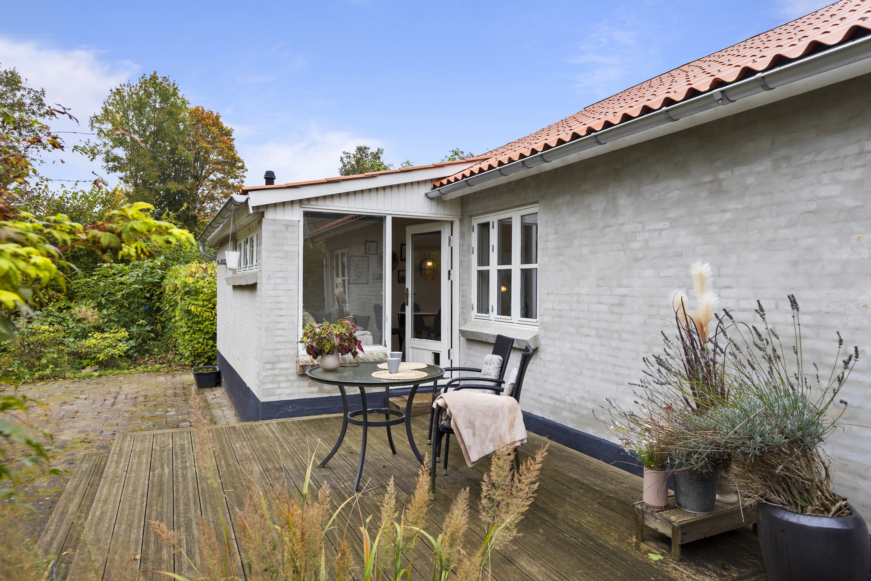 Fremhævet terrasse billede i fuldskærmstilstand. Billede af Mosevej 3, 4241 Vemmelev