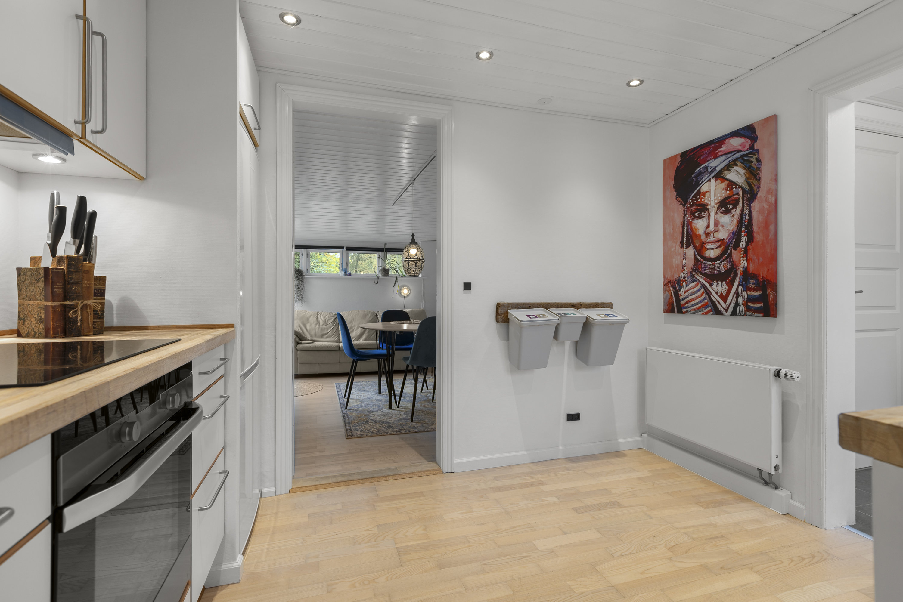 Fremhævet køkken billede i fuldskærmstilstand. Billede af Mosevej 3, 4241 Vemmelev