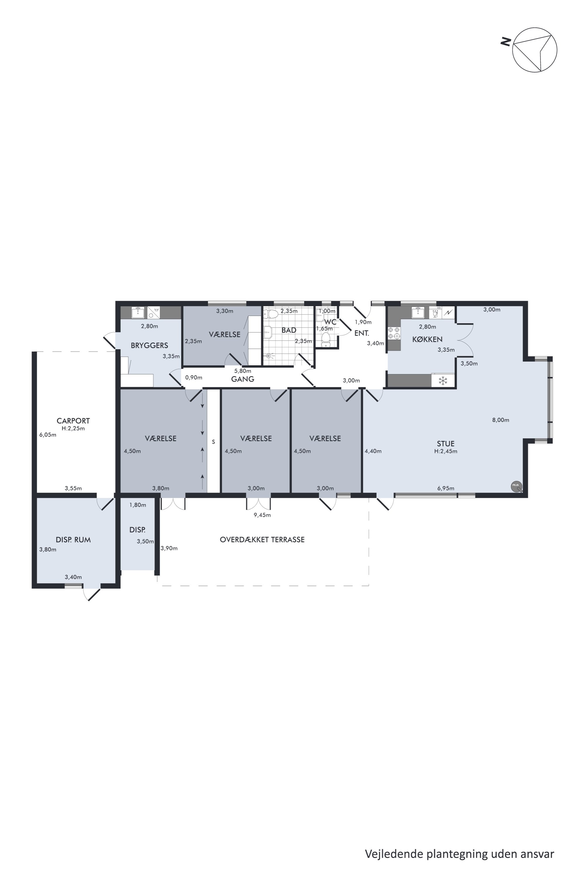 Plantegninger billede af Toftebjerghaven 12, 2750 Ballerup