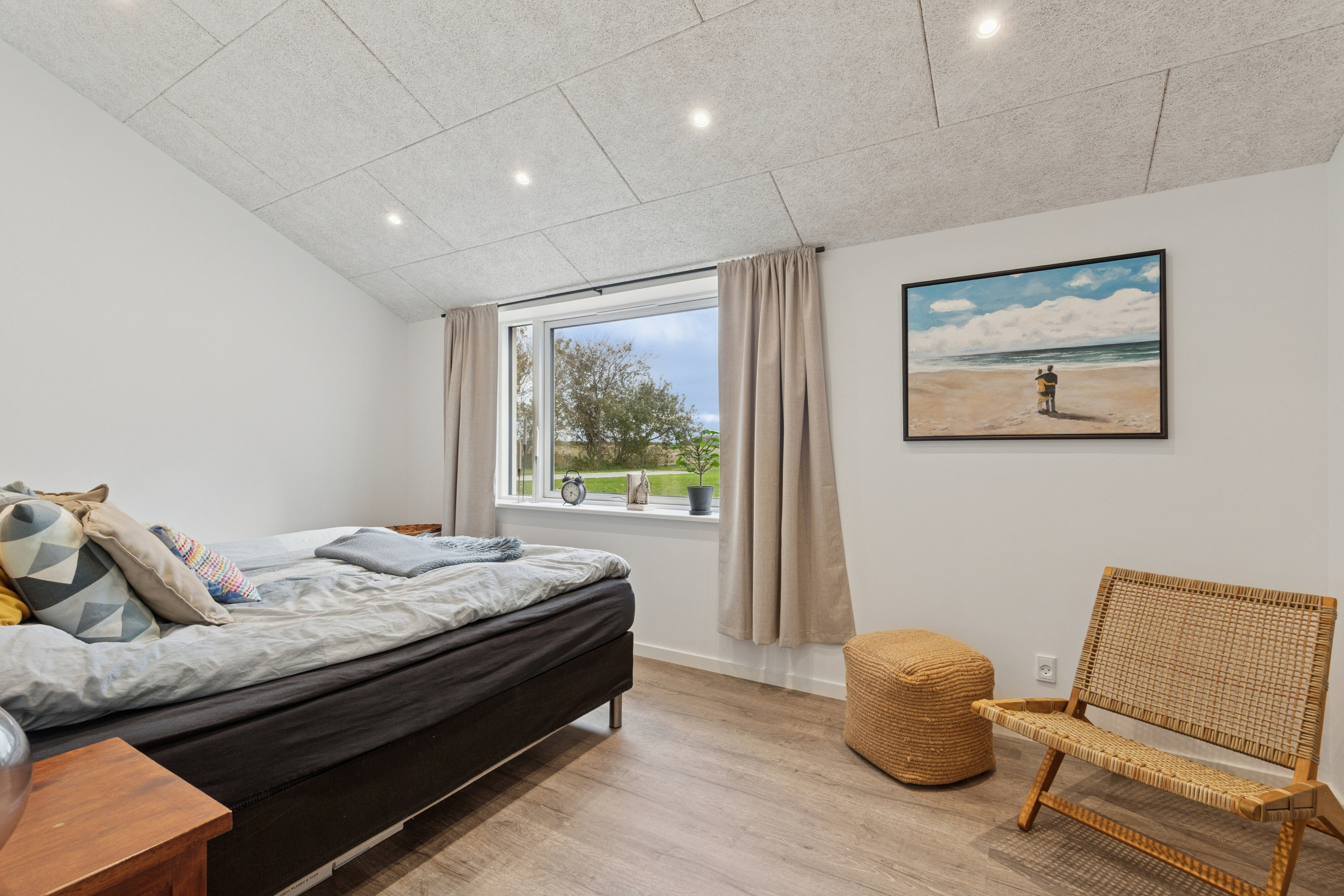 Fremhævet soveværelse billede i fuldskærmstilstand. Billede af Klostermøllevej 21, 7770 Vestervig