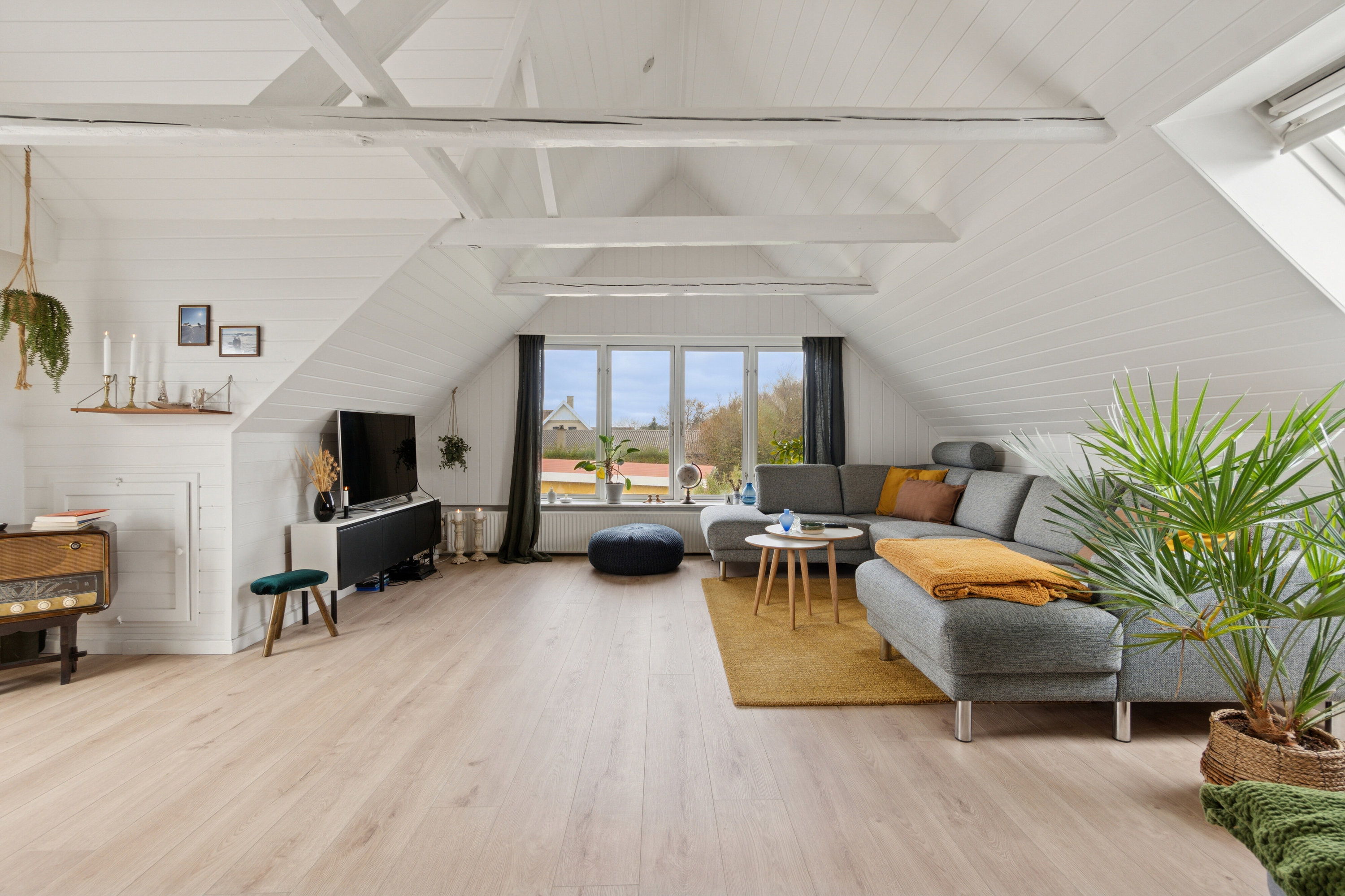 Fremhævet stue billede i fuldskærmstilstand. Billede af Klostermøllevej 21, 7770 Vestervig