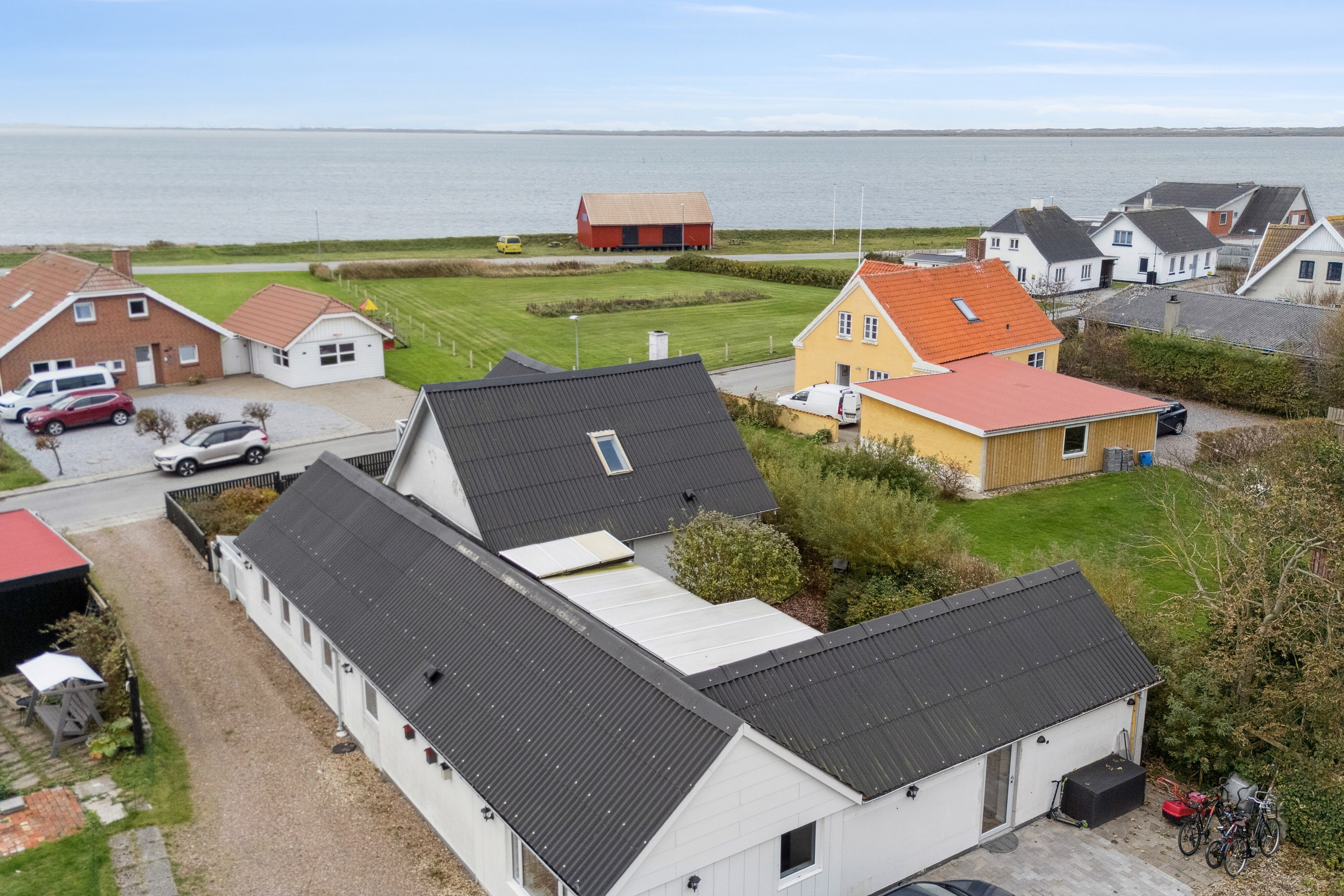 Fremhævet luftfoto billede i fuldskærmstilstand. Billede af Klostermøllevej 21, 7770 Vestervig