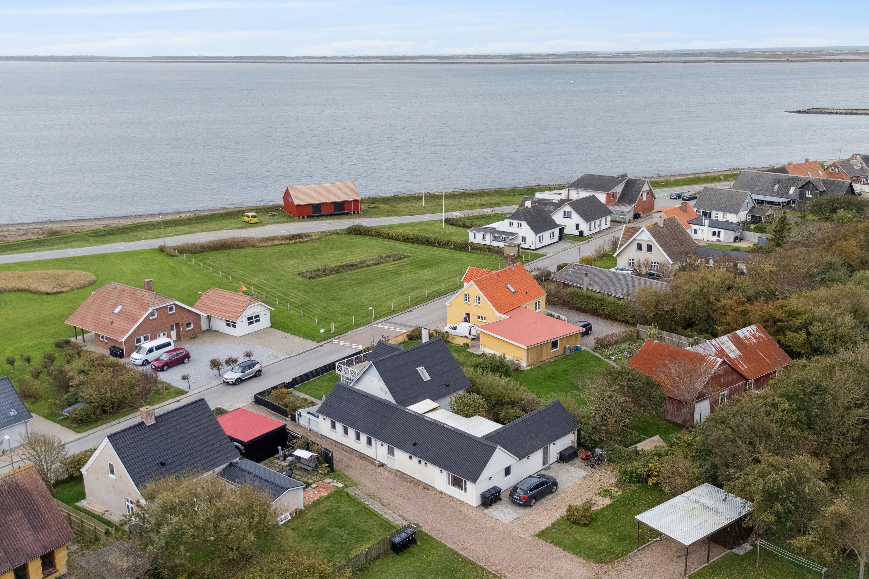 Fremhævet luftfoto billede i fuldskærmstilstand. Billede af Klostermøllevej 21, 7770 Vestervig