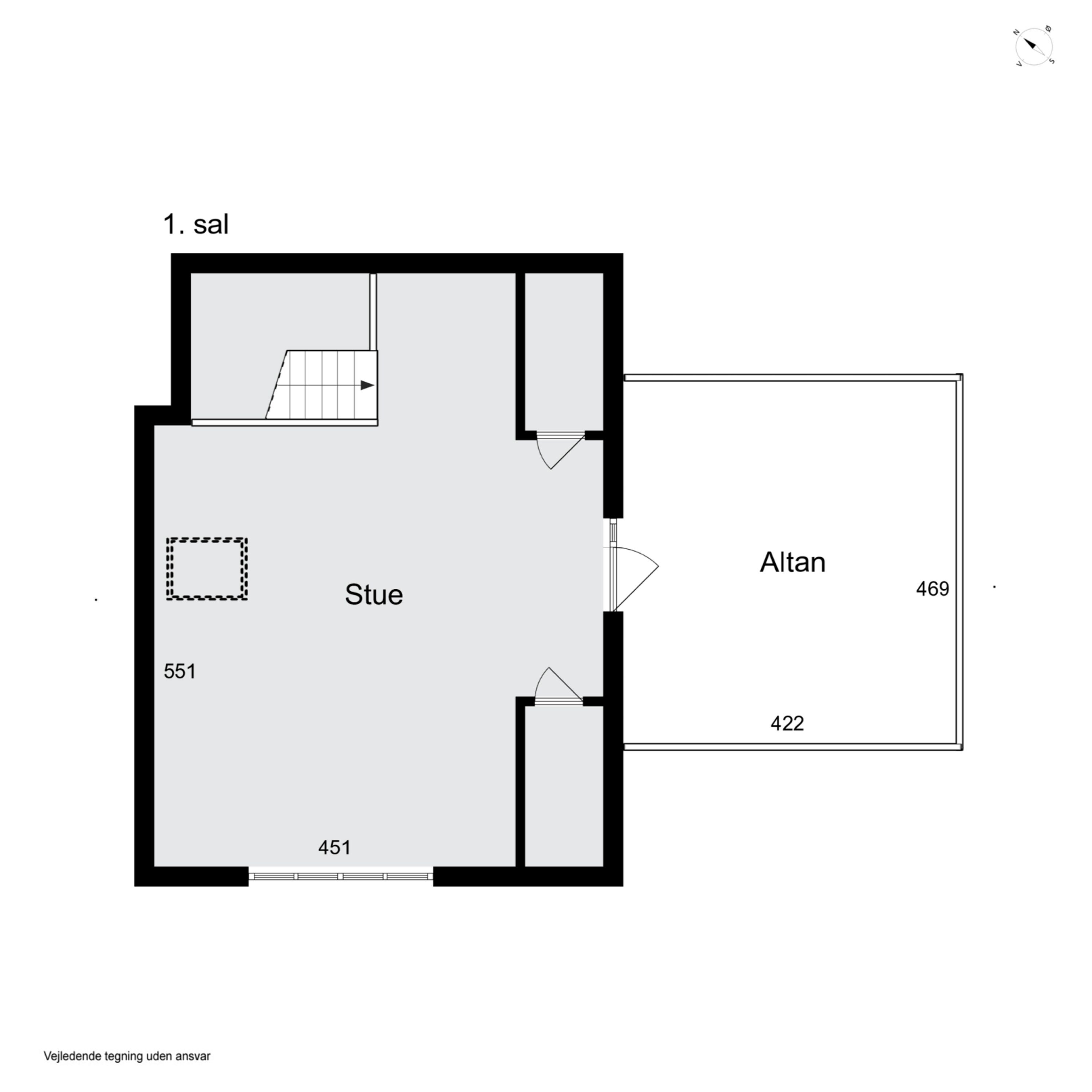 Plantegninger billede af Klostermøllevej 21, 7770 Vestervig