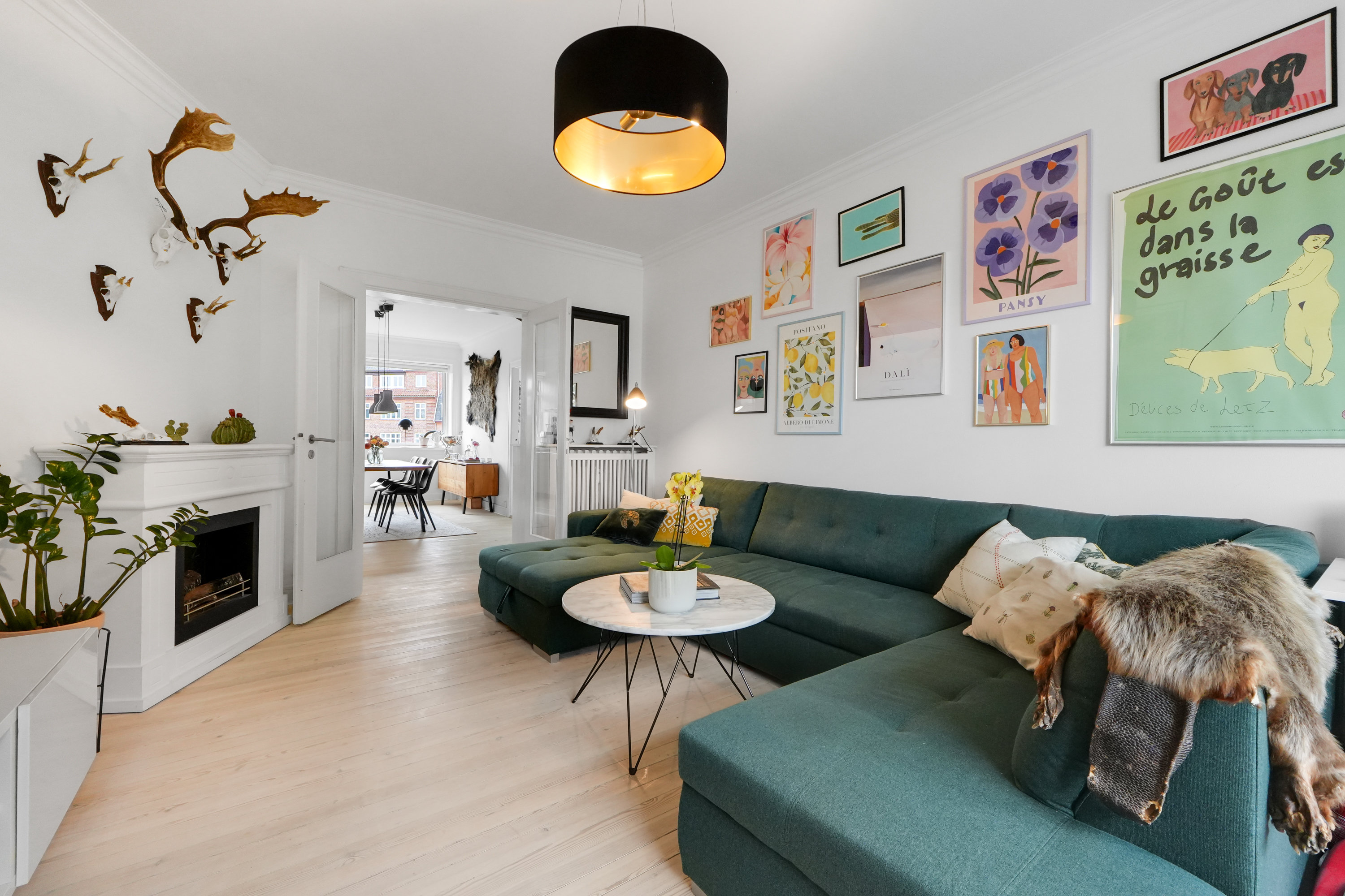 Fremhævet andet billede i fuldskærmstilstand. Billede af Blidahpark 4, 2. th., 2900 Hellerup