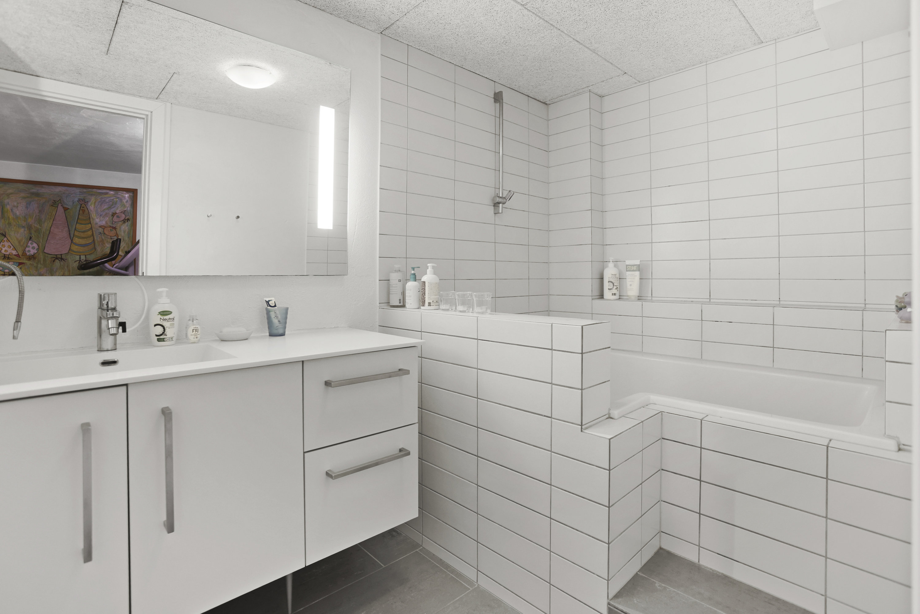 Fremhævet badeværelse billede i fuldskærmstilstand. Billede af N.F.S. Grundtvigs Vej 26, 8800 Viborg