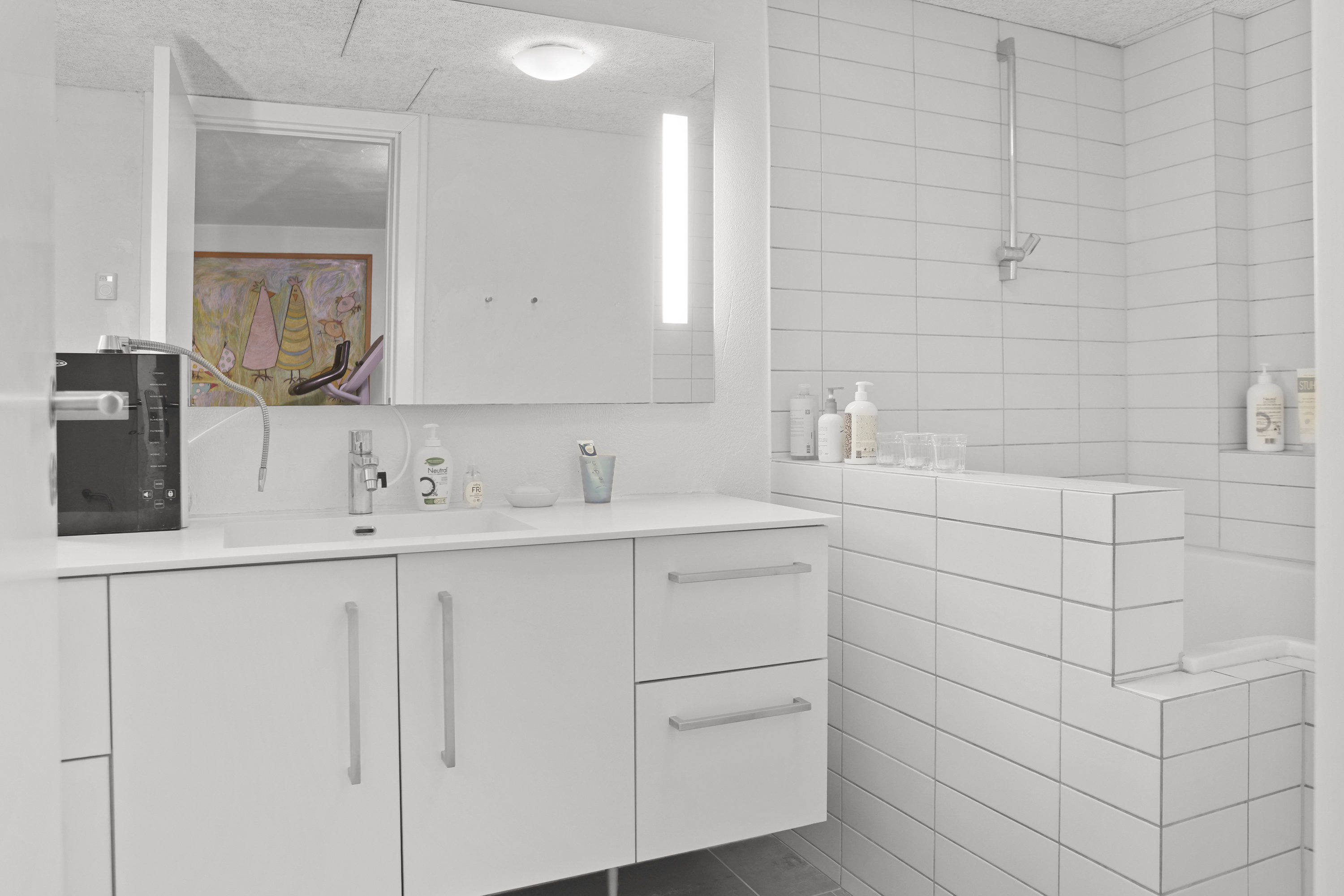 Fremhævet badeværelse billede i fuldskærmstilstand. Billede af N.F.S. Grundtvigs Vej 26, 8800 Viborg