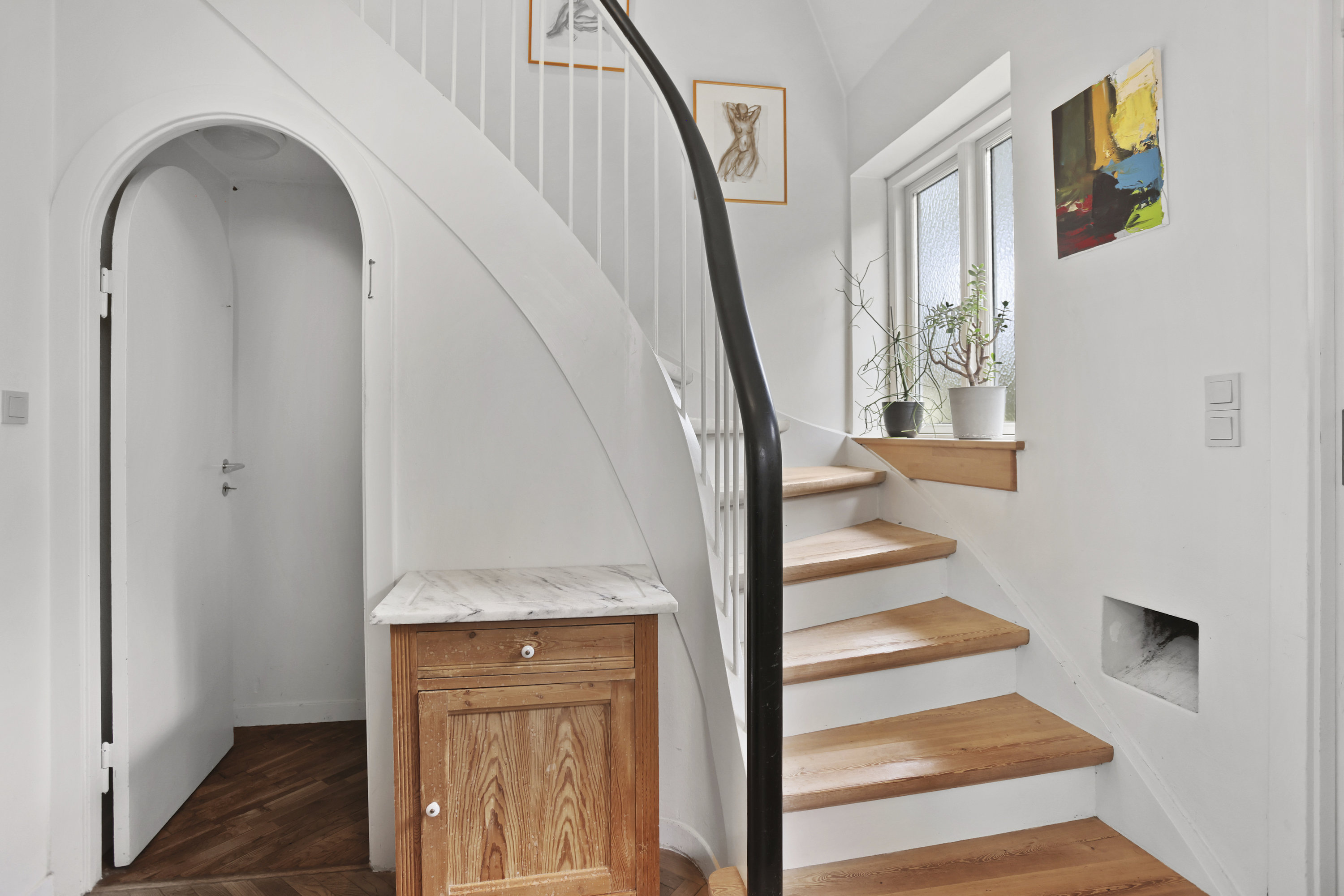 Miniaturebillede 1: trappe. Billede af N.F.S. Grundtvigs Vej 26, 8800 Viborg