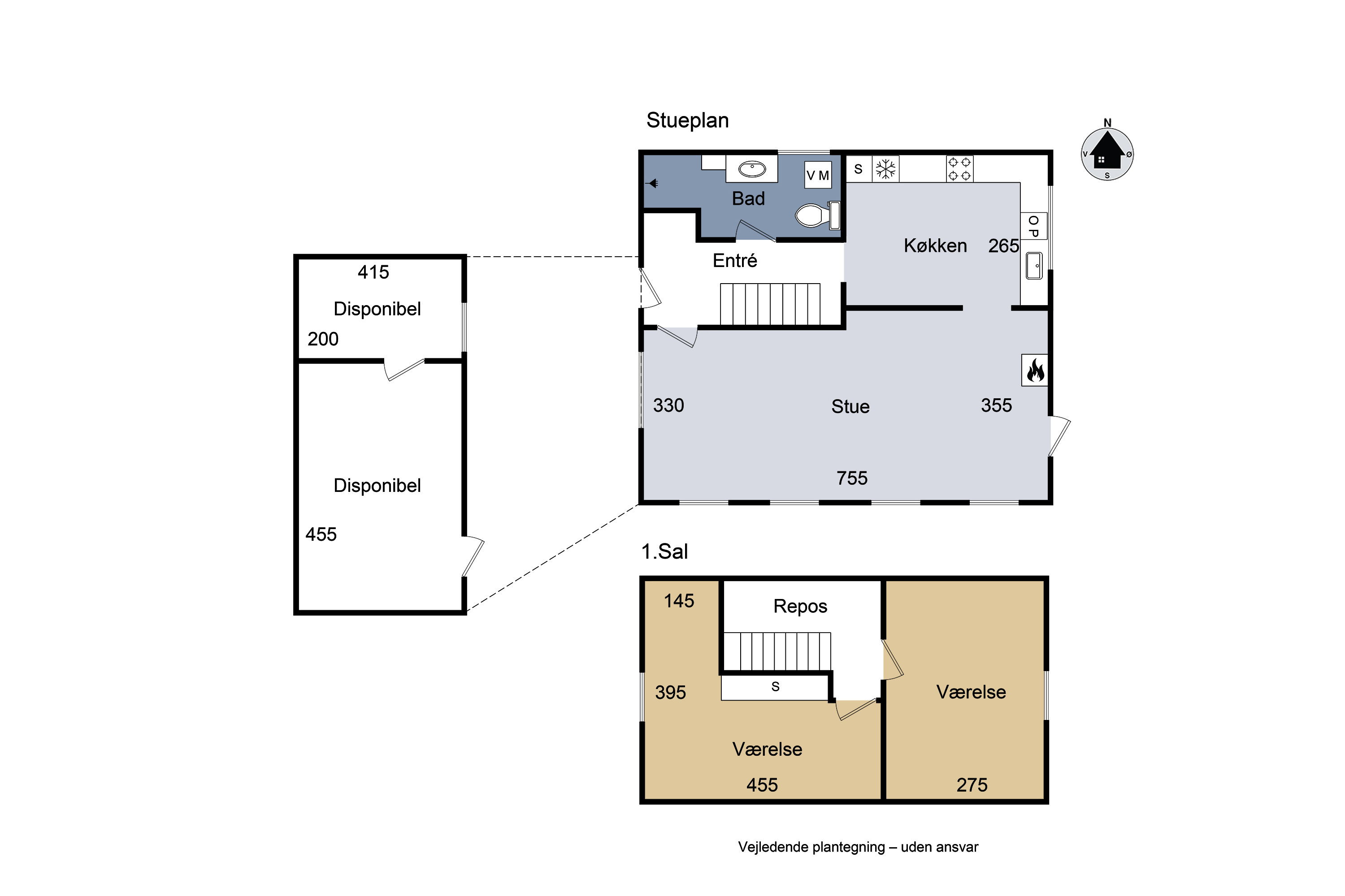 Plantegninger billede af Lyshøjvej 15, 4241 Vemmelev
