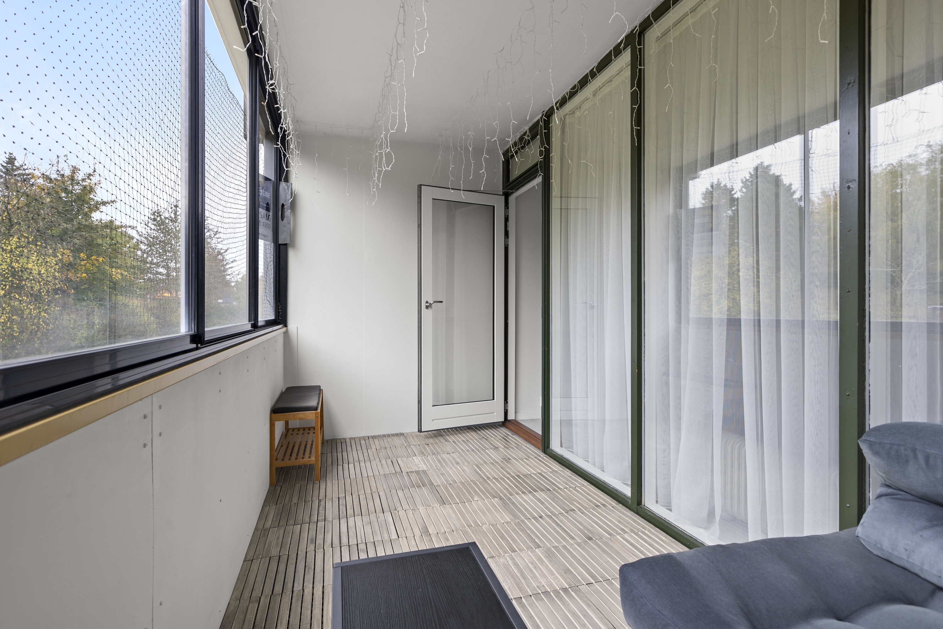 Fremhævet altan billede i fuldskærmstilstand. Billede af Byskov Alle 6, 1. th., 4200 Slagelse