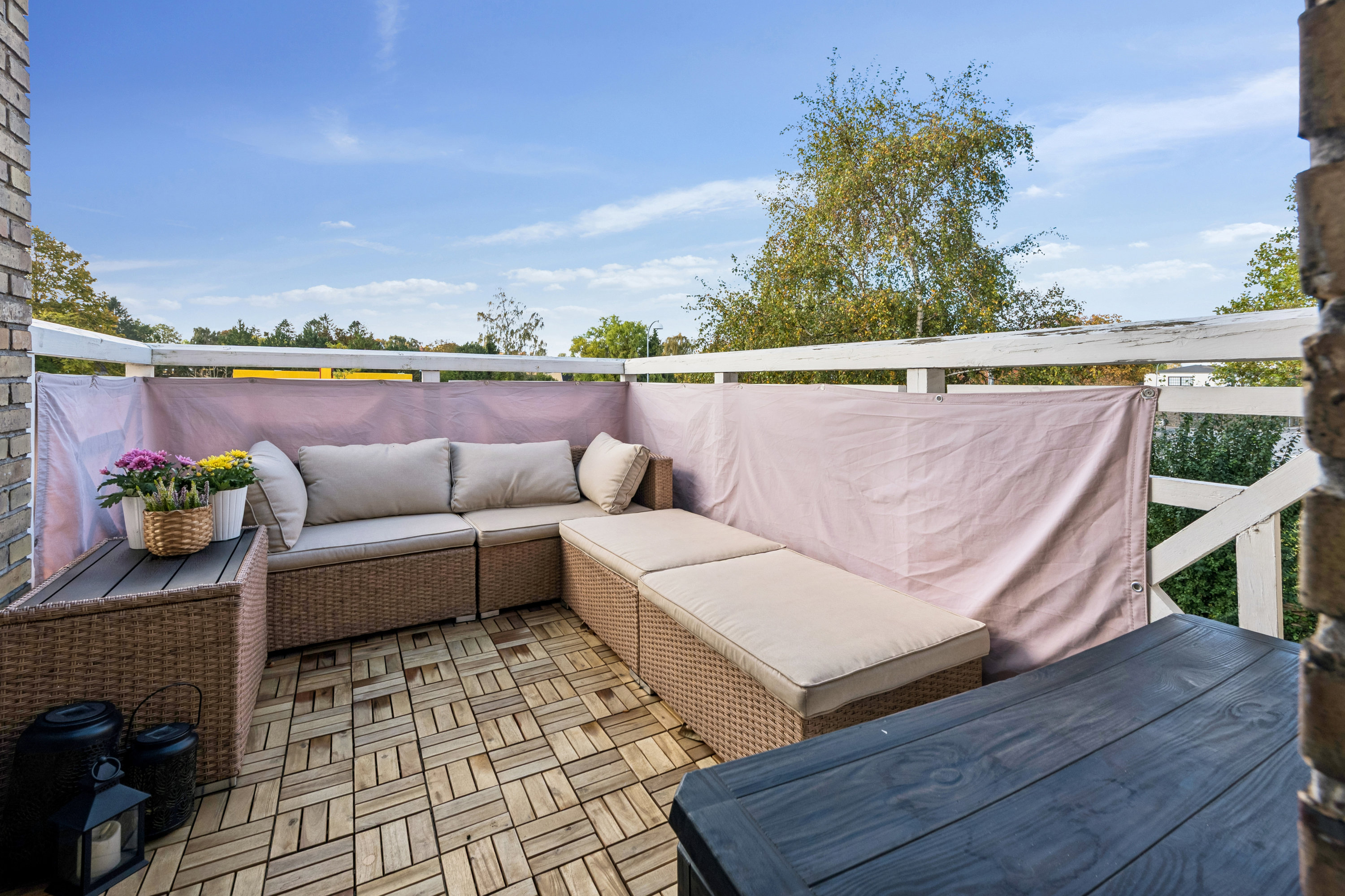 Fremhævet terrasse billede i fuldskærmstilstand. Billede af Buddinge Hovedgade 118, 1., 2860 Søborg