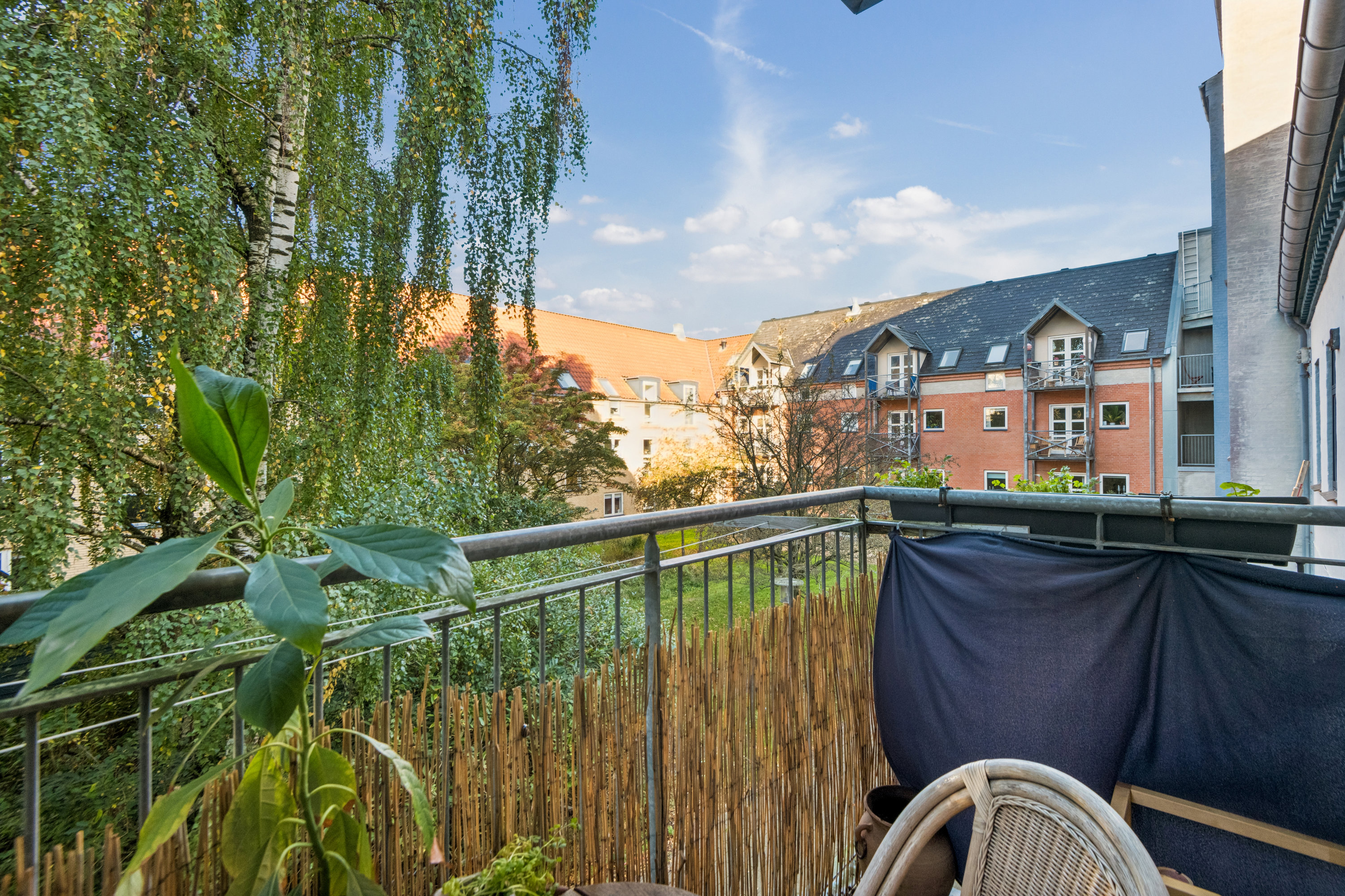 Fremhævet terrasse billede i fuldskærmstilstand. Billede af Niels Ebbesens Gade 10, 1., 9000 Aalborg