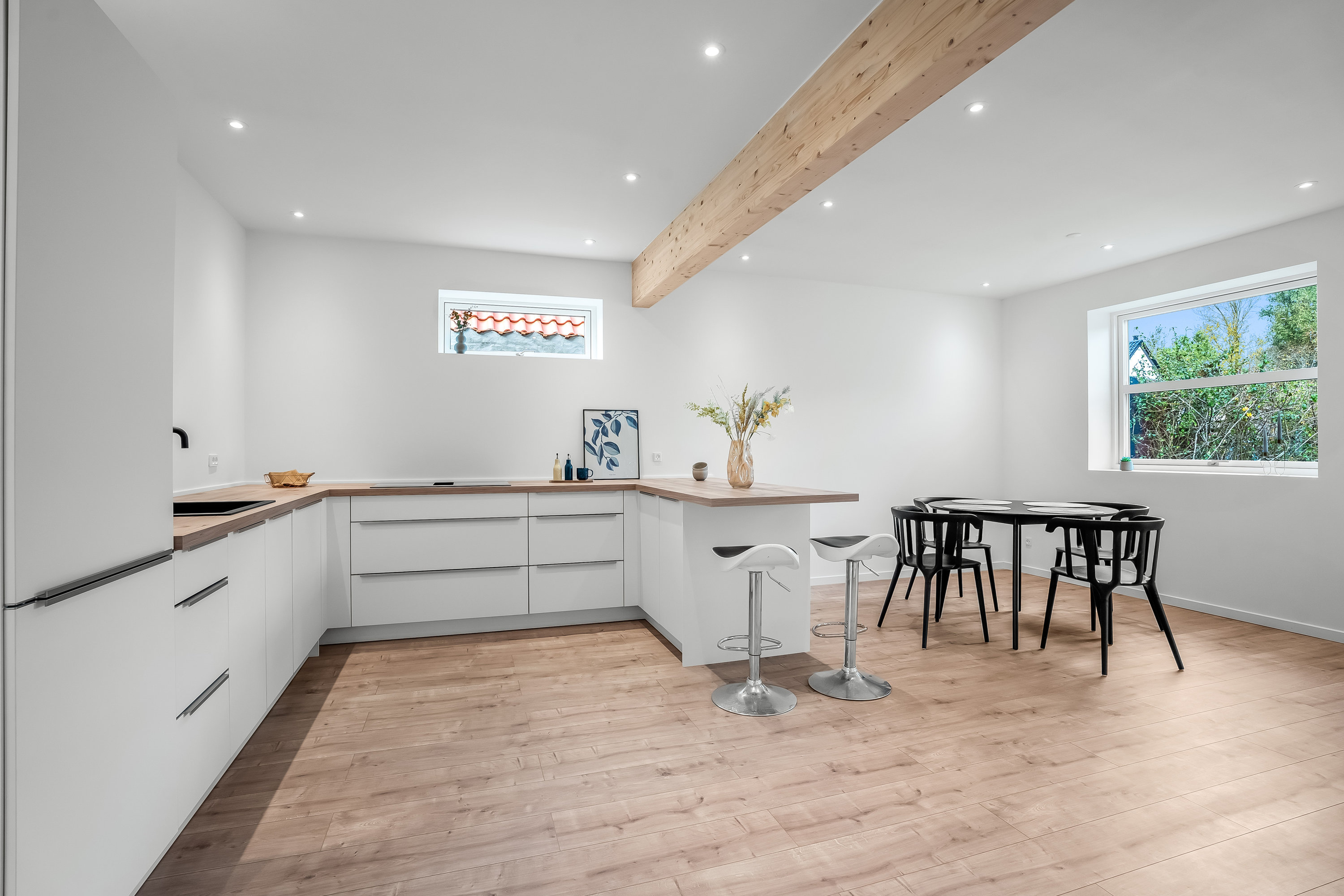 Fremhævet køkken alrum billede i fuldskærmstilstand. Billede af Kraghave Møllevej 36, Kraghave, 4800 Nykøbing F