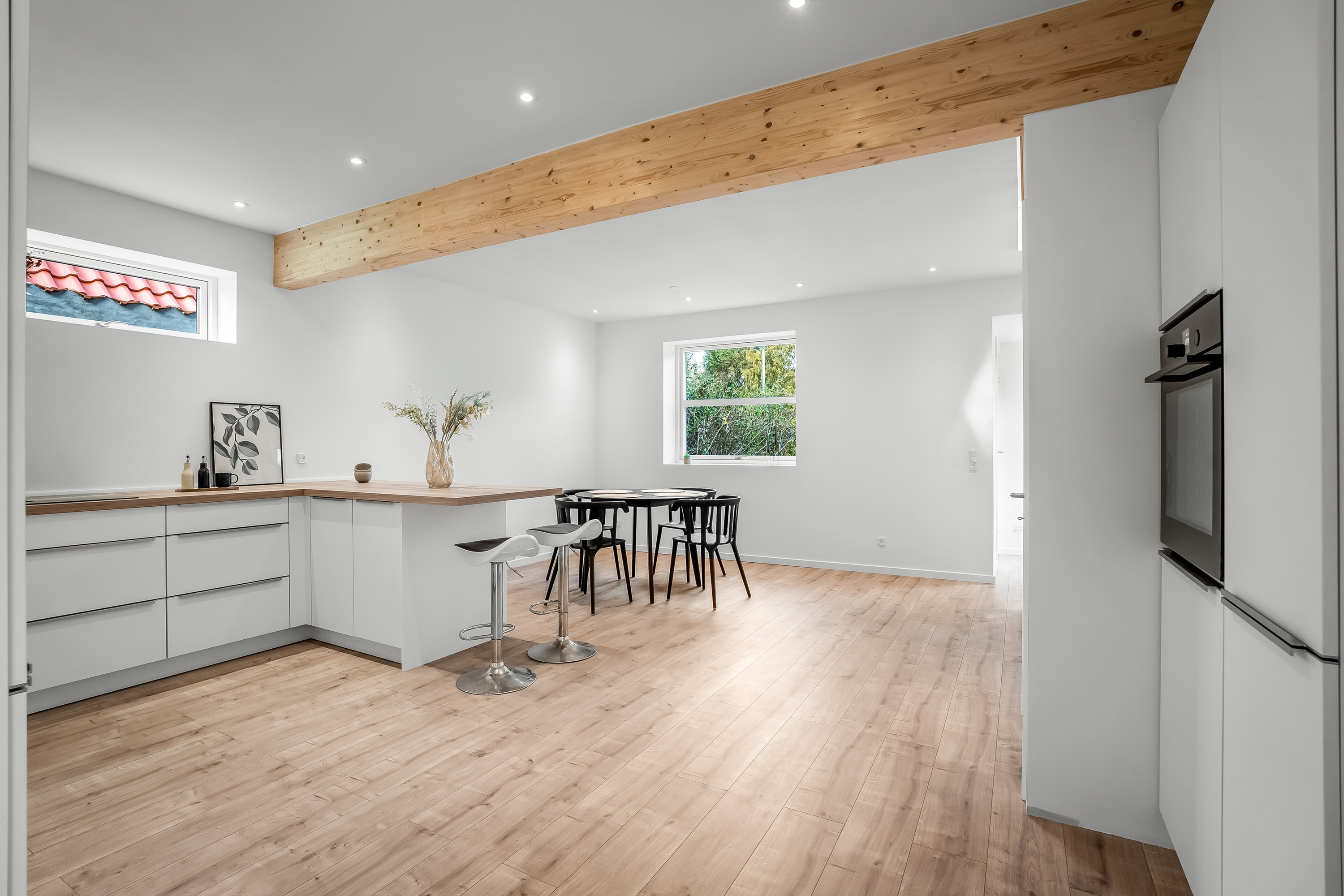 Fremhævet køkken alrum billede i fuldskærmstilstand. Billede af Kraghave Møllevej 36, Kraghave, 4800 Nykøbing F