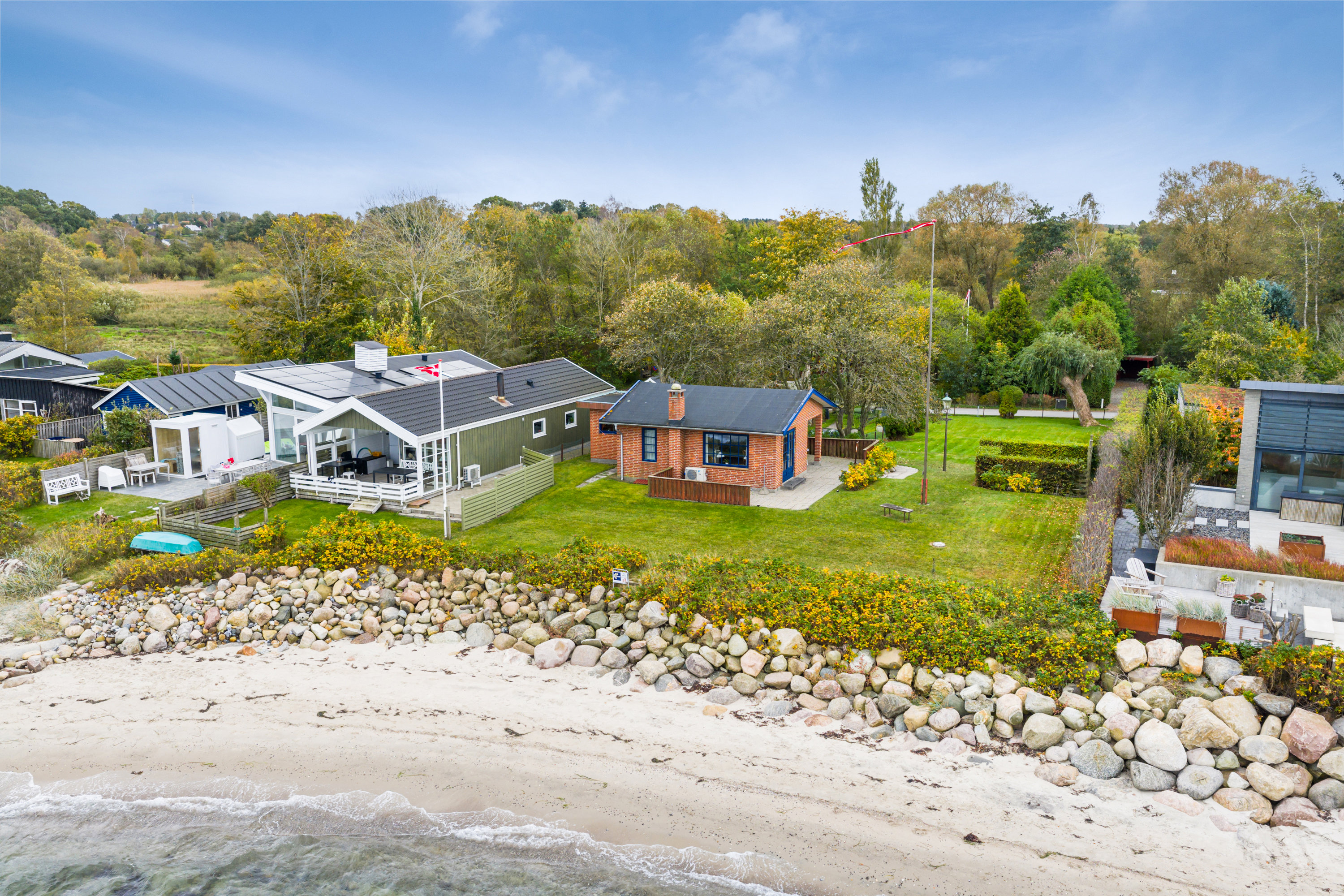 Fritidshus: Facade på Dæmningen 3, Strib, 5500 Middelfart