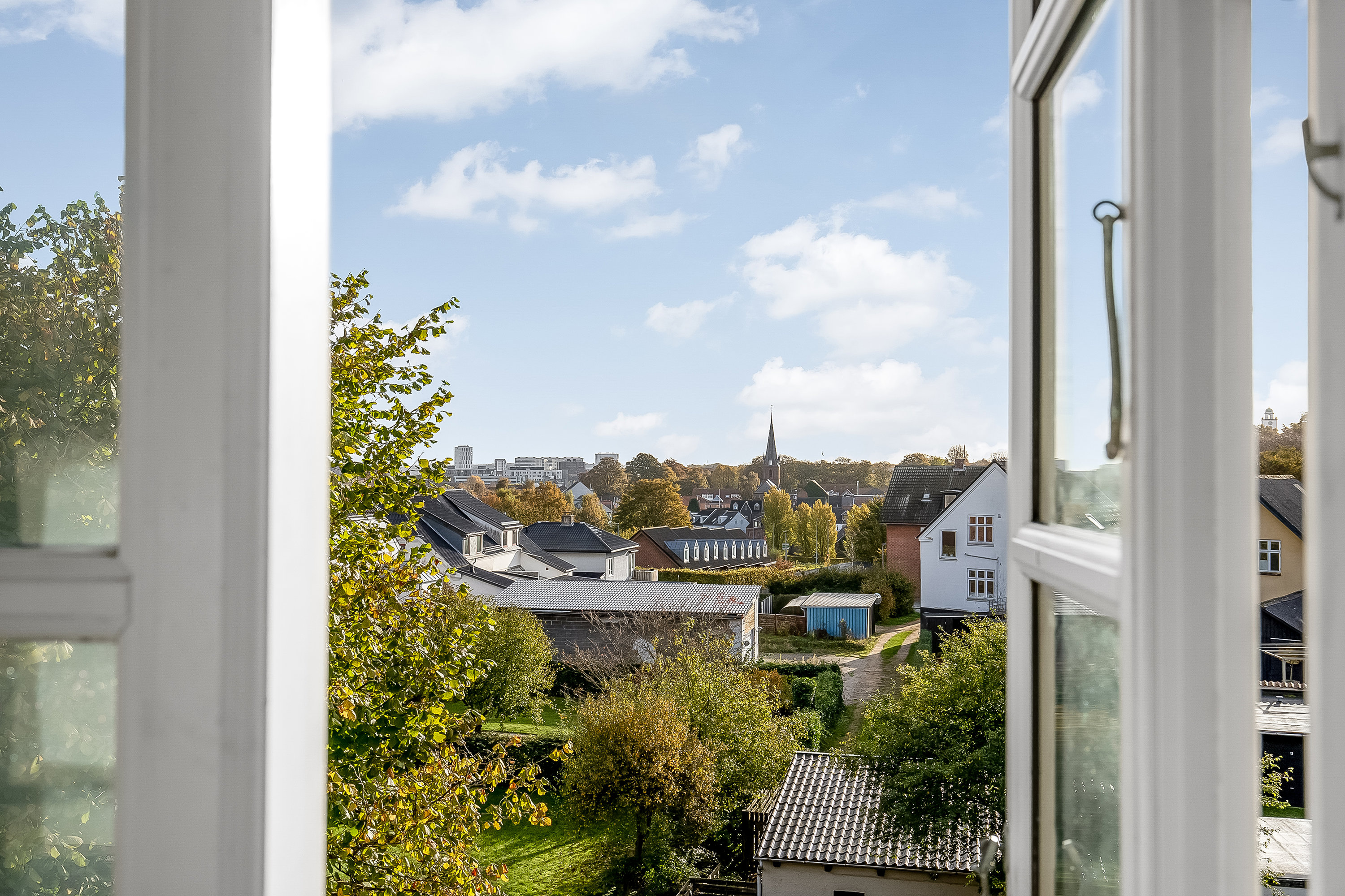 Fremhævet udsigt billede i fuldskærmstilstand. Billede af Baggesensvej 1, 6000 Kolding