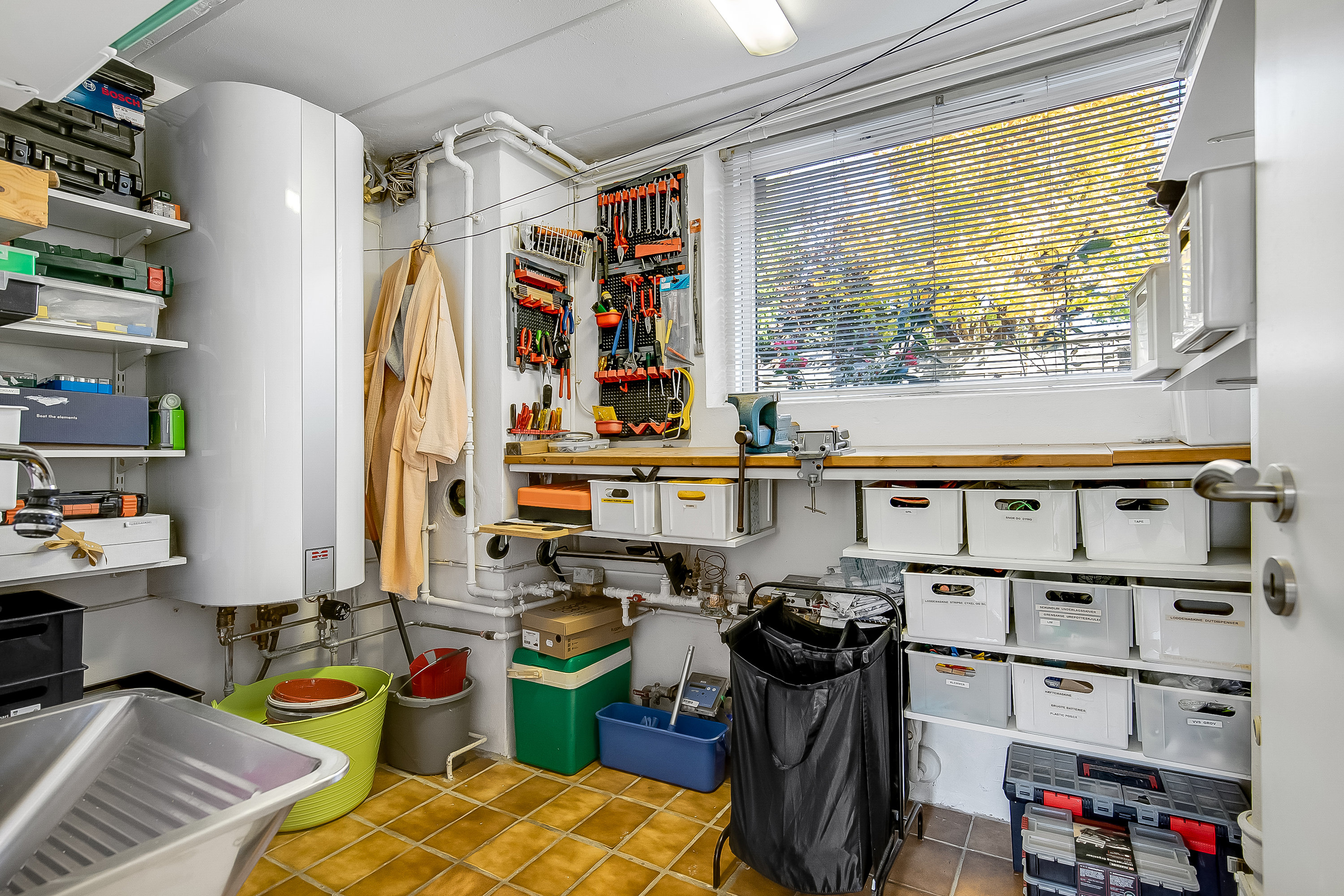 Fremhævet værksted, kælder billede i fuldskærmstilstand. Billede af Grønkjærsvej 42, Erritsø, 7000 Fredericia